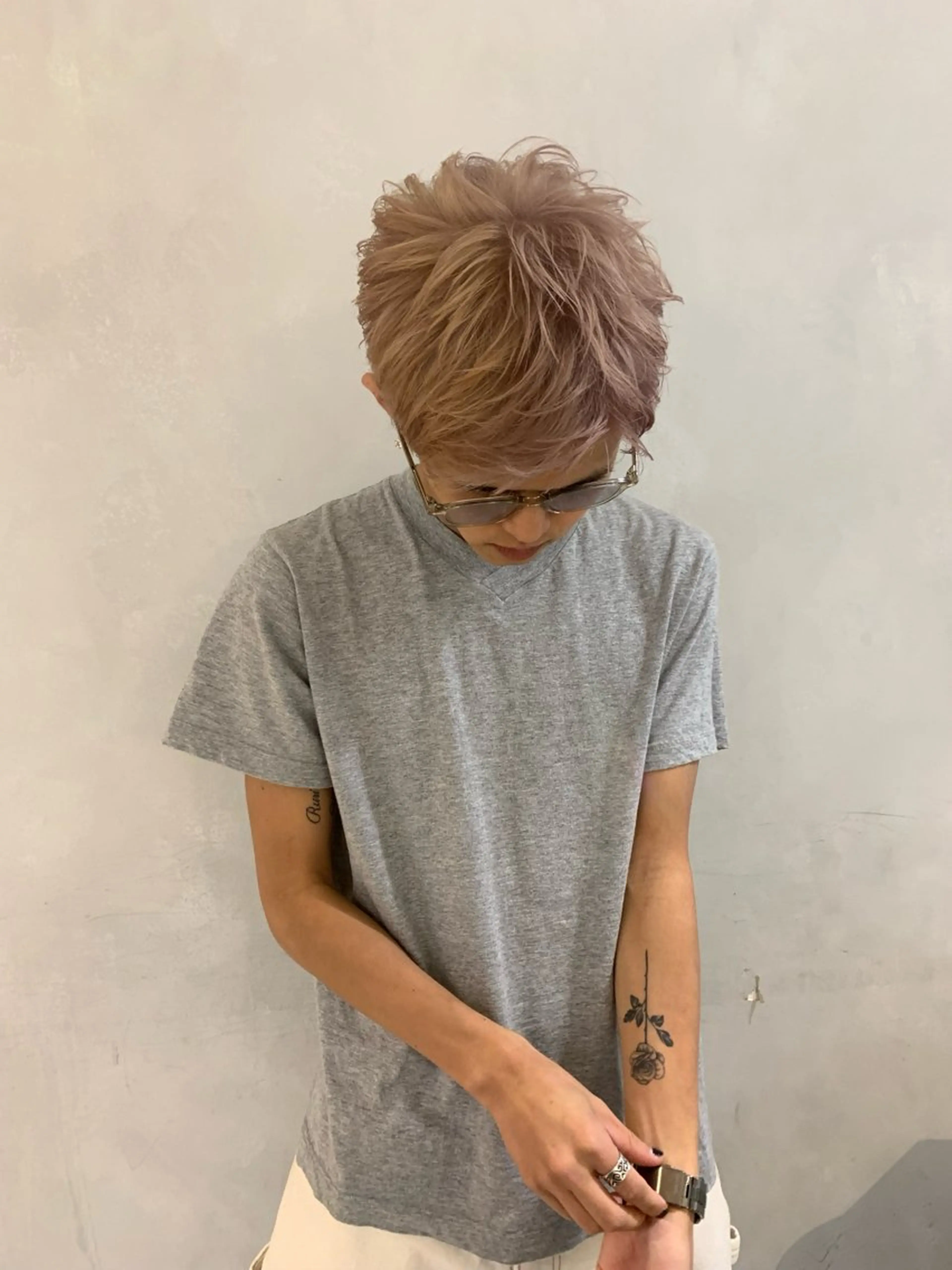 人気no.1 ケアブリーチ込透明感抜群カラー/カット🌿‬の写真