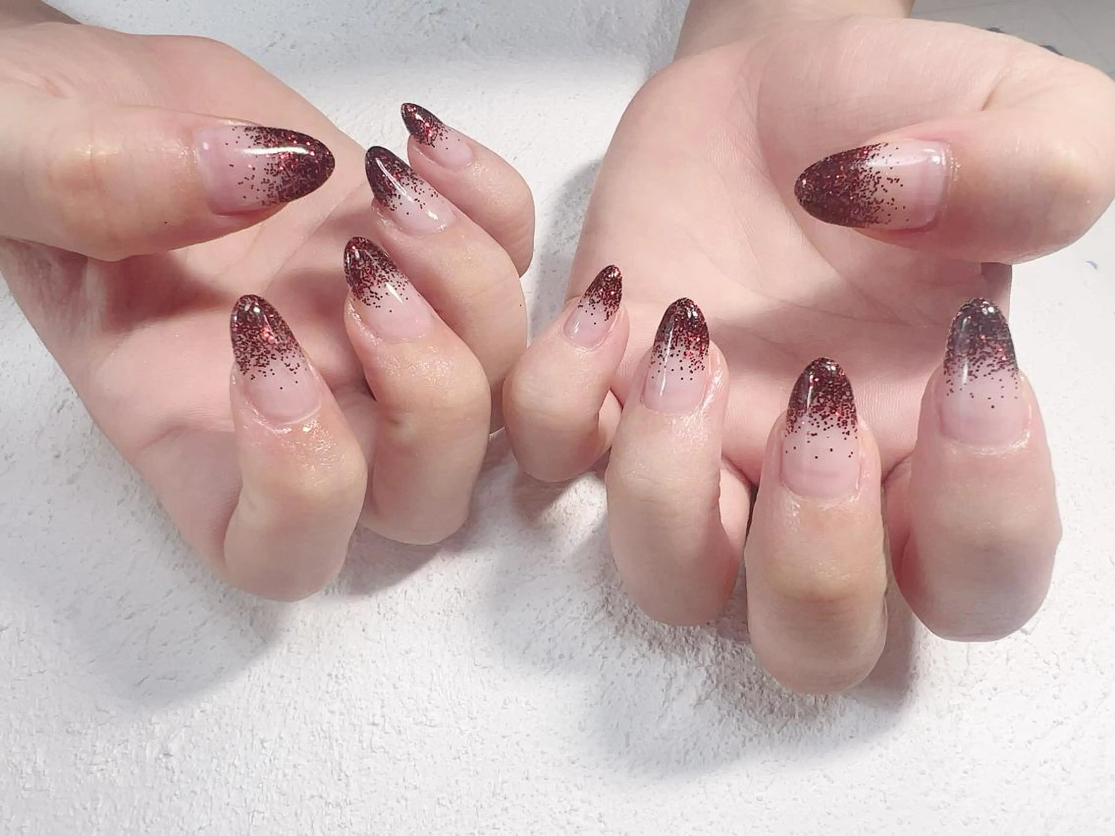 ネイル ラメ(グリッター) ラメグラデーション Regaro i.sのネイルデザイン