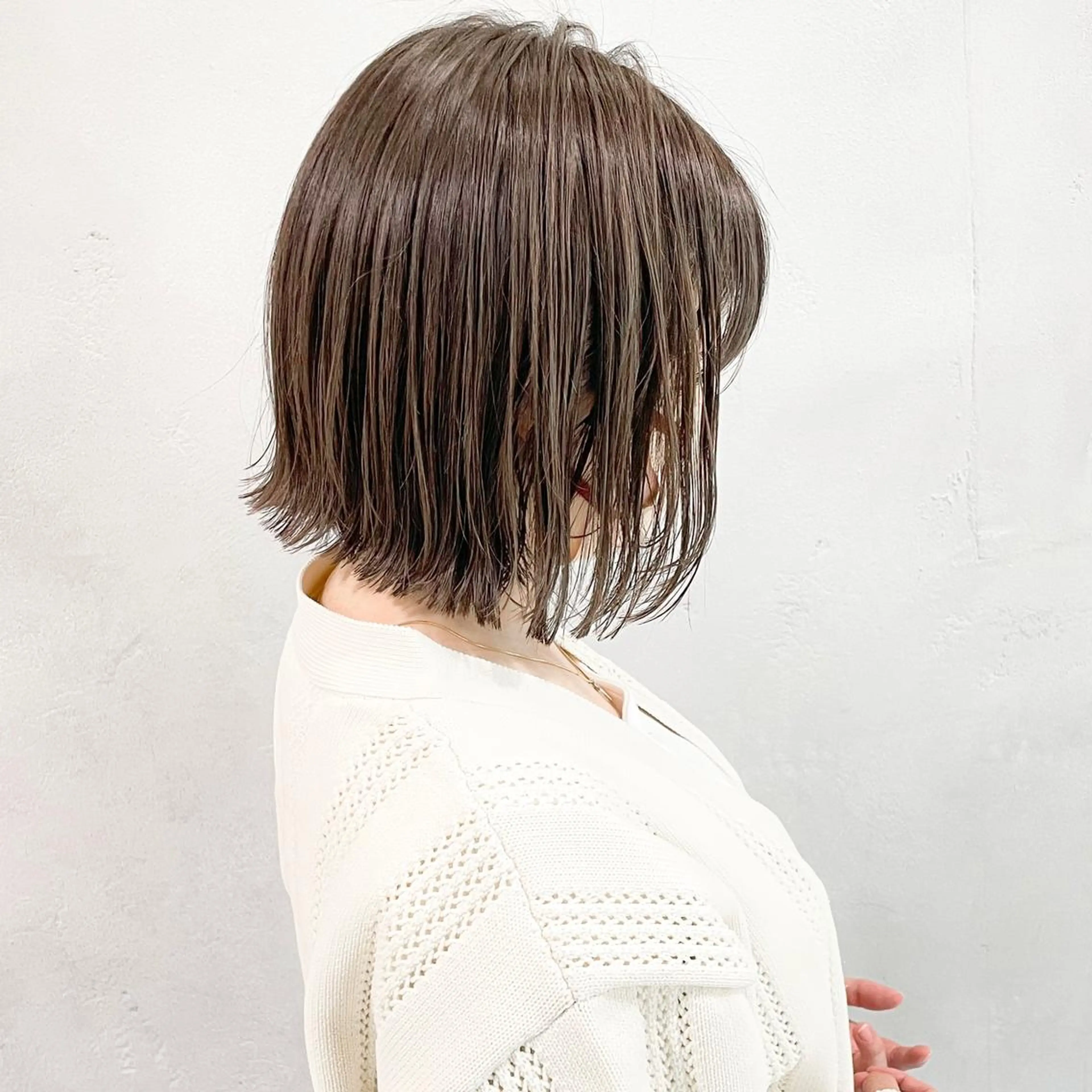 ミディアム カラー カット ヘアカラー トリートメント HARUKI MINATO japan KOBE所属・阿田 悠士朗のヘアスタイル