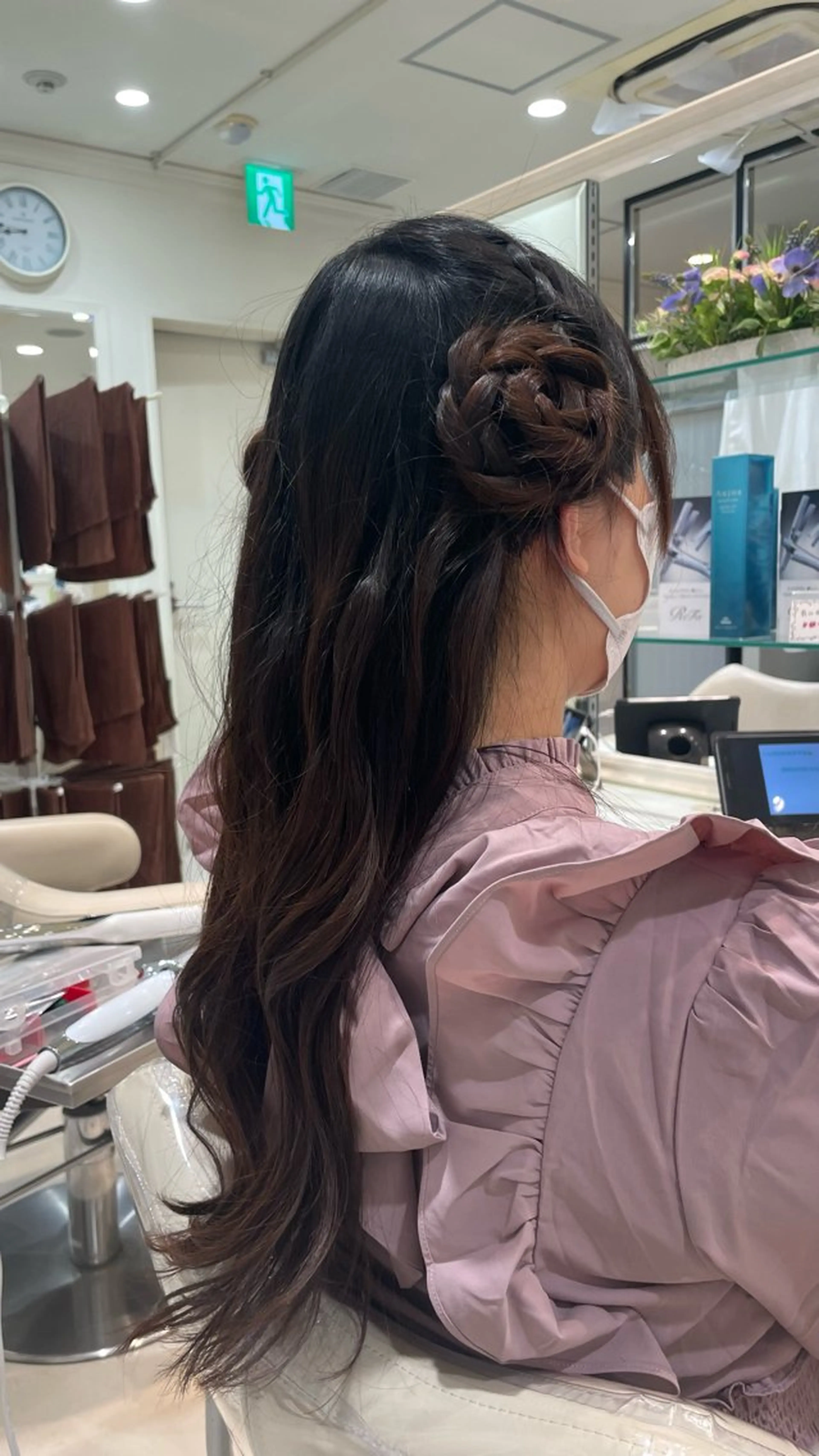 ロング ハイトーン募集中 💜✝️荒川優輝のヘアスタイル