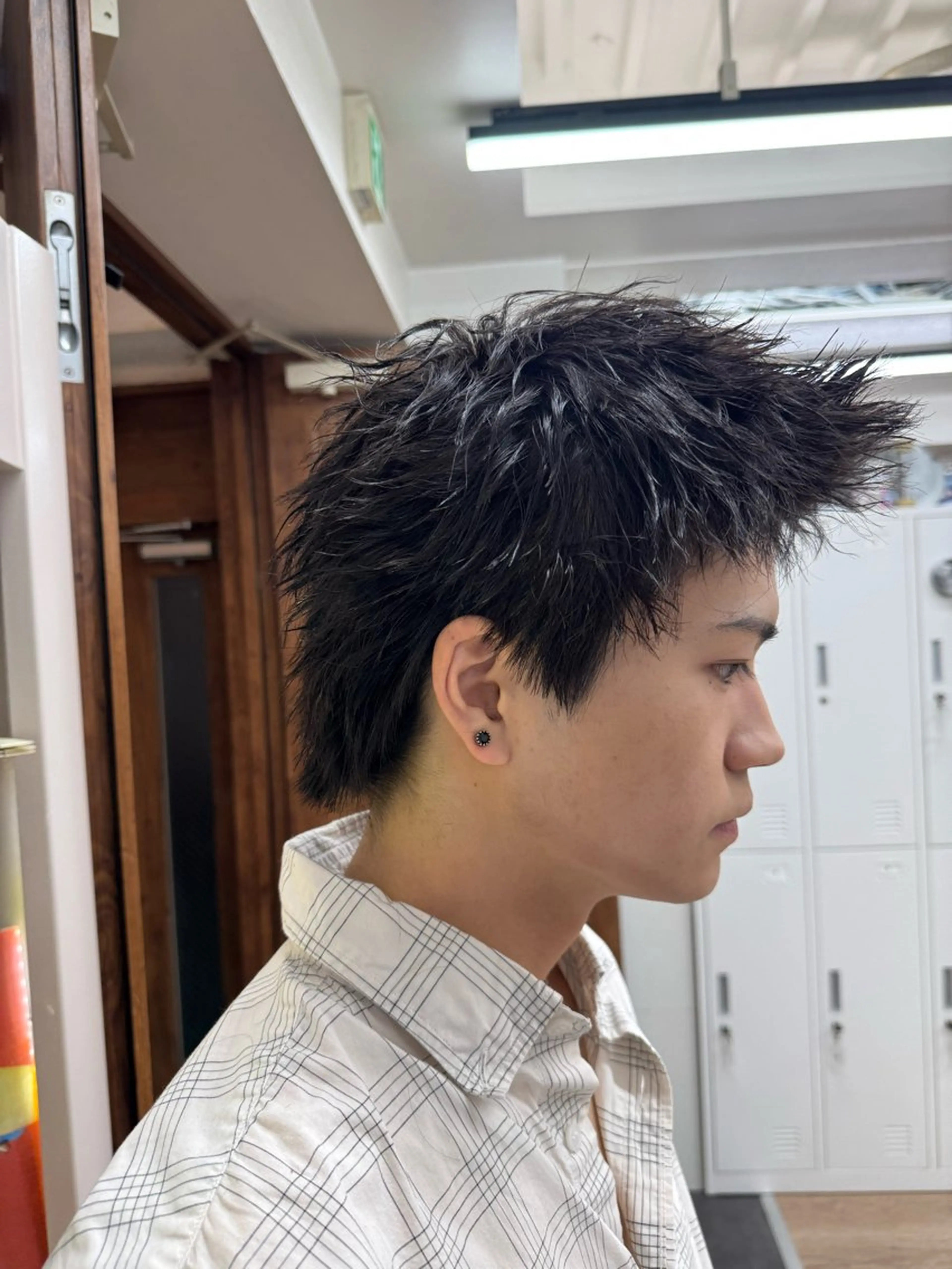 パーマ メンズ メンズパーマ スパイキーショート パーマ 優菜/ メンズパーマのヘアスタイル