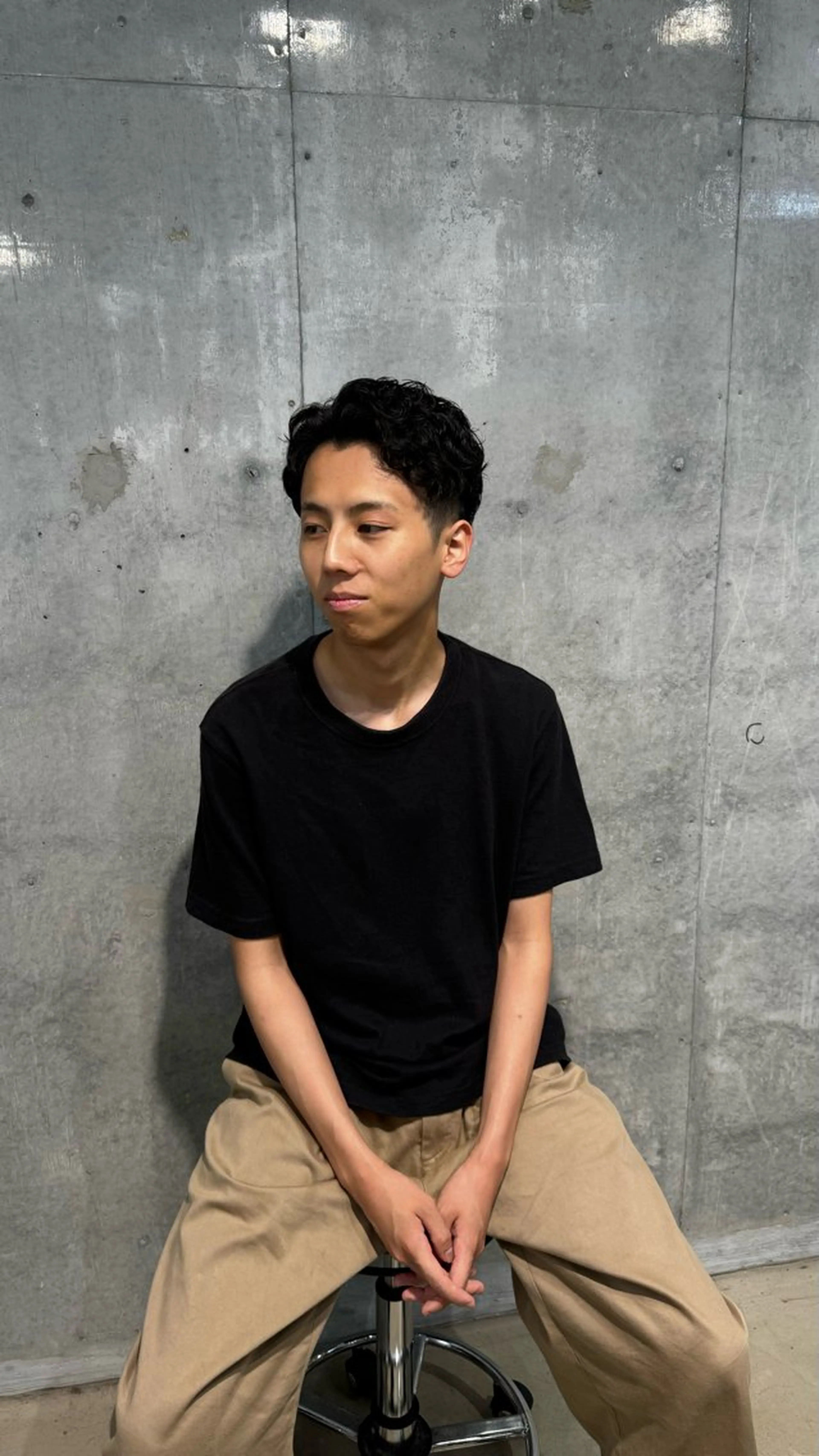 メンズカット/眉カット付き　最終受付20時の写真