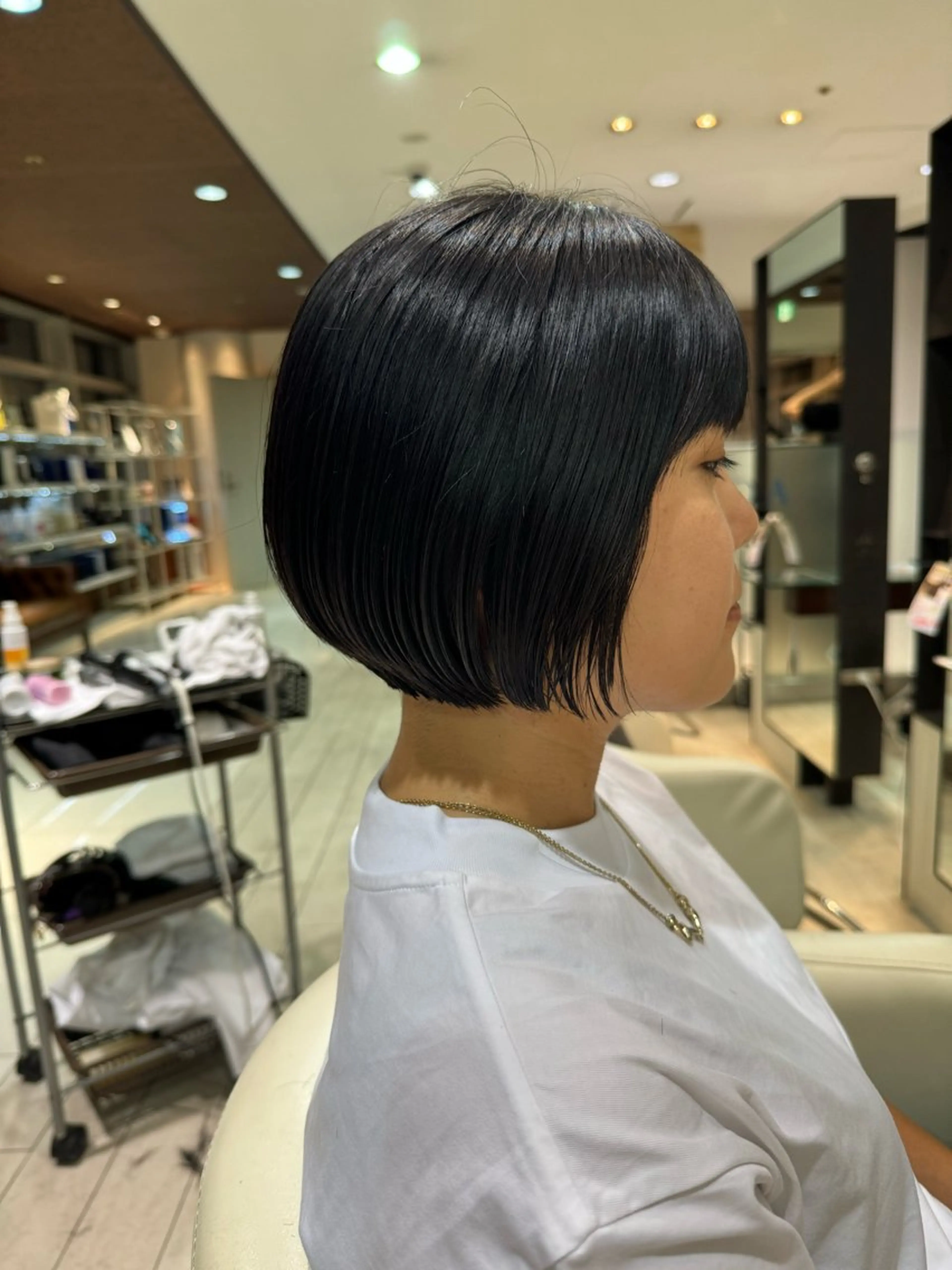 ショート AIR-GINZA tower所属・藤岡杏華 /垢抜け✂︎のヘアスタイル