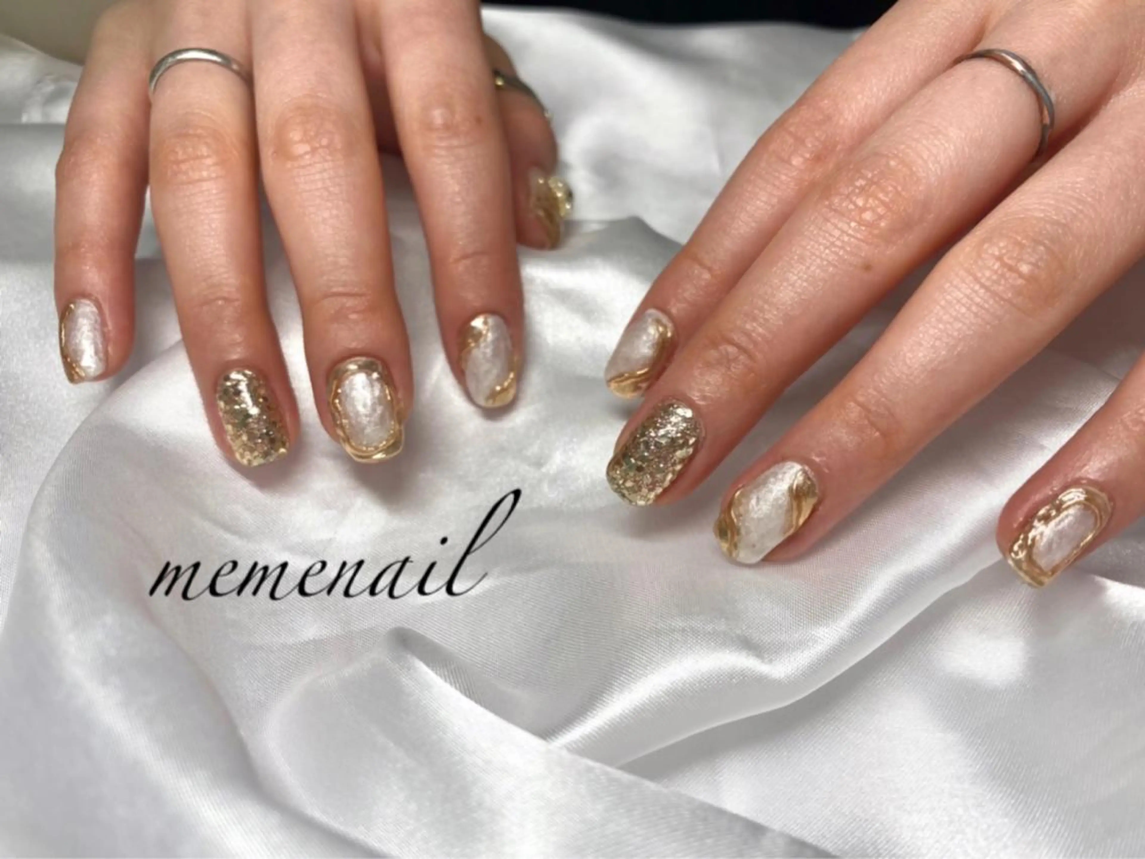 ネイル アートネイル ミラーネイル 持ち込み ハンドネイル Noguchi Megumiのその他イメージ