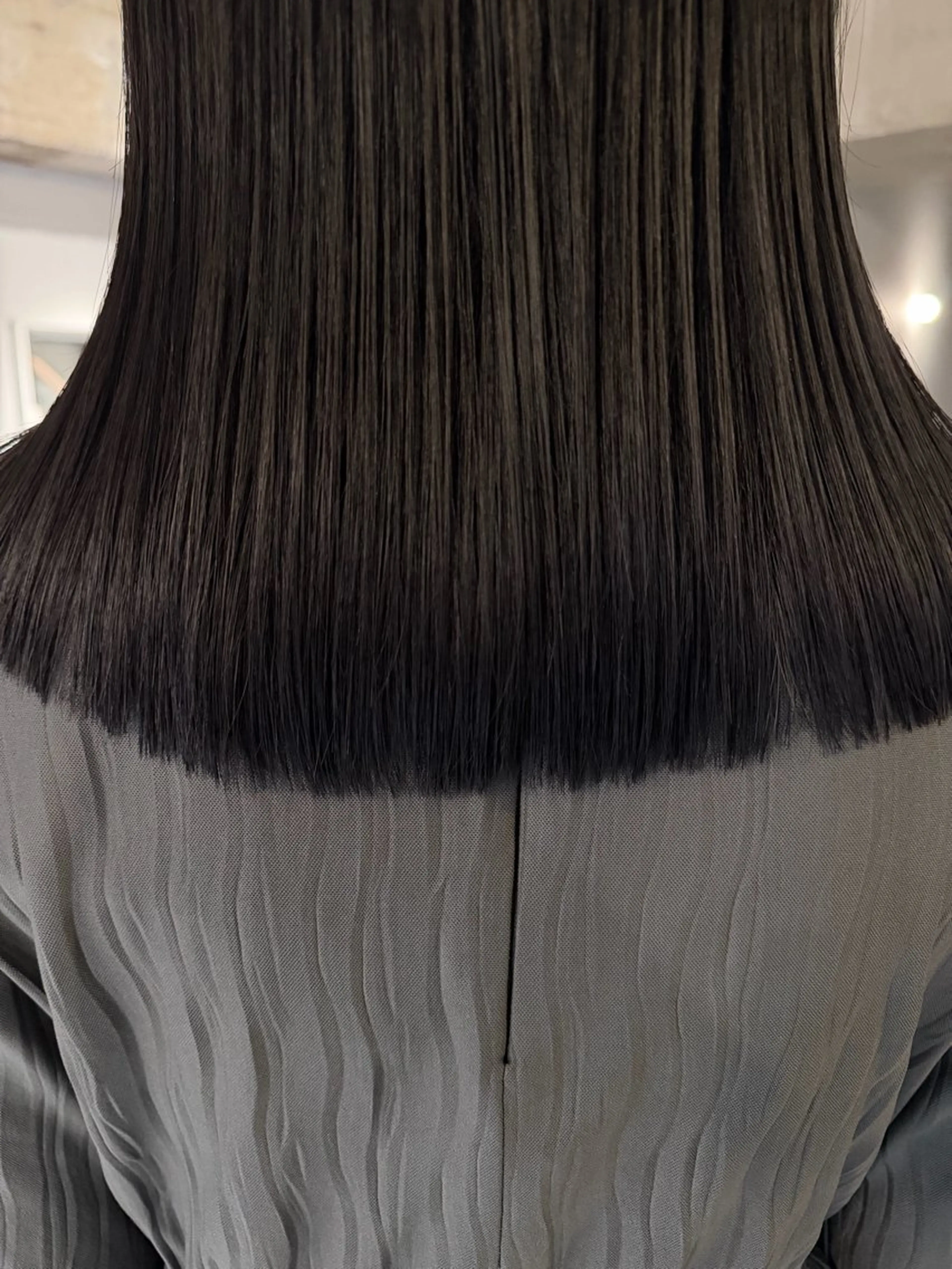 セミロング 中野 こころのヘアスタイル