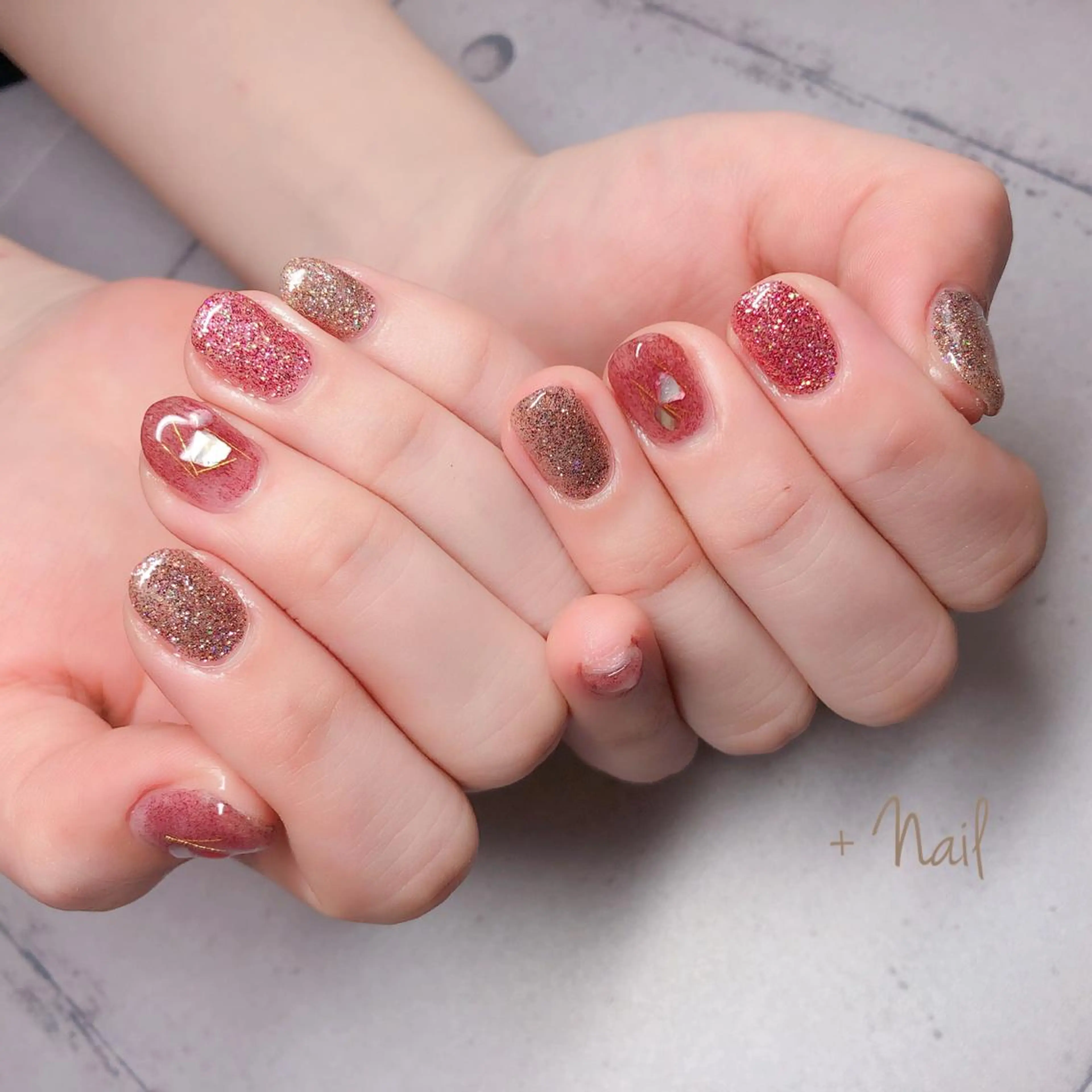 ネイル Aim* 深爪・自爪育成専門店のネイルデザイン