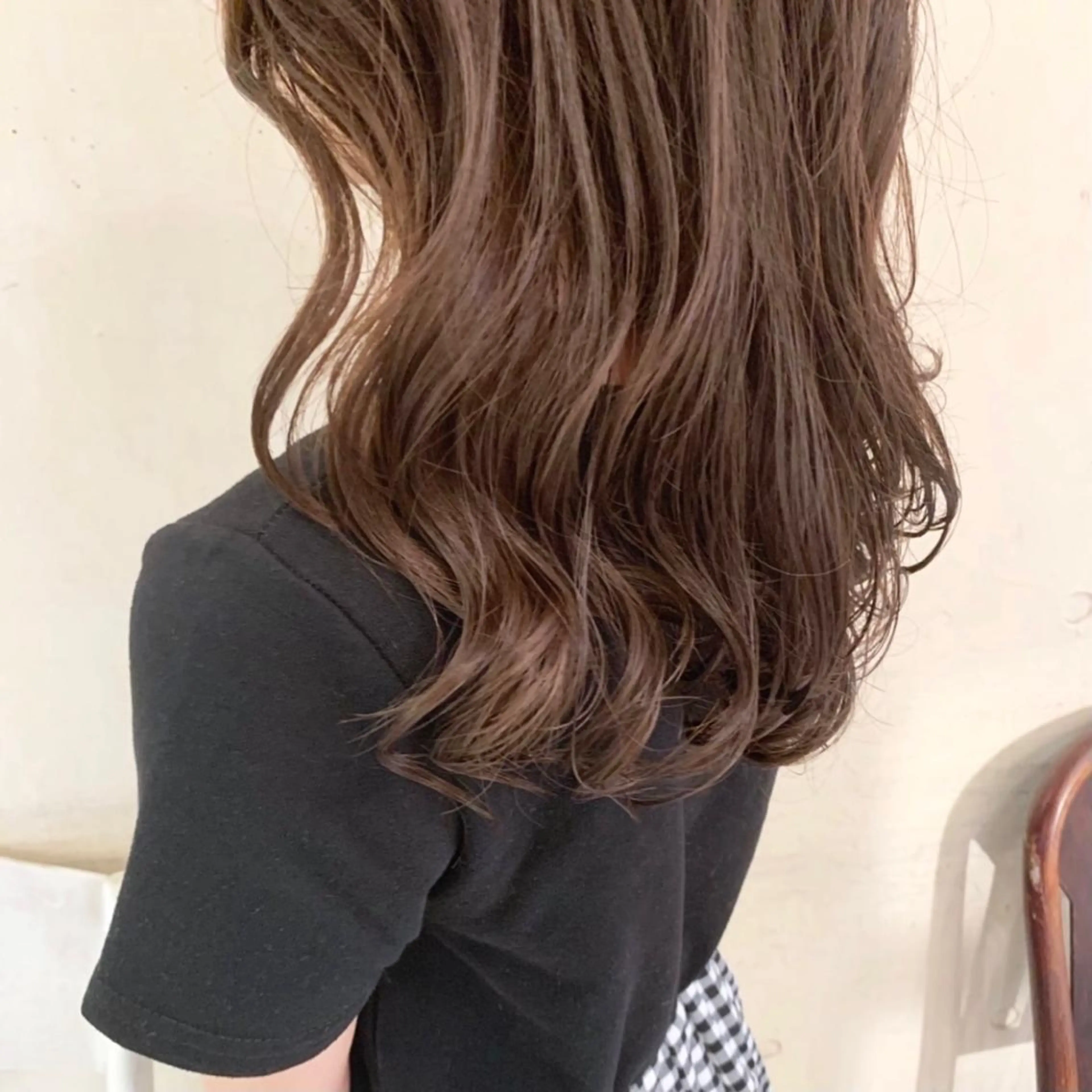 ミディアム パーマ ミディアムパーマ ボブ くせ毛 ハイライト ウルフカット 銀座No.1髪質改善 縮毛矯正/本木のヘアスタイル