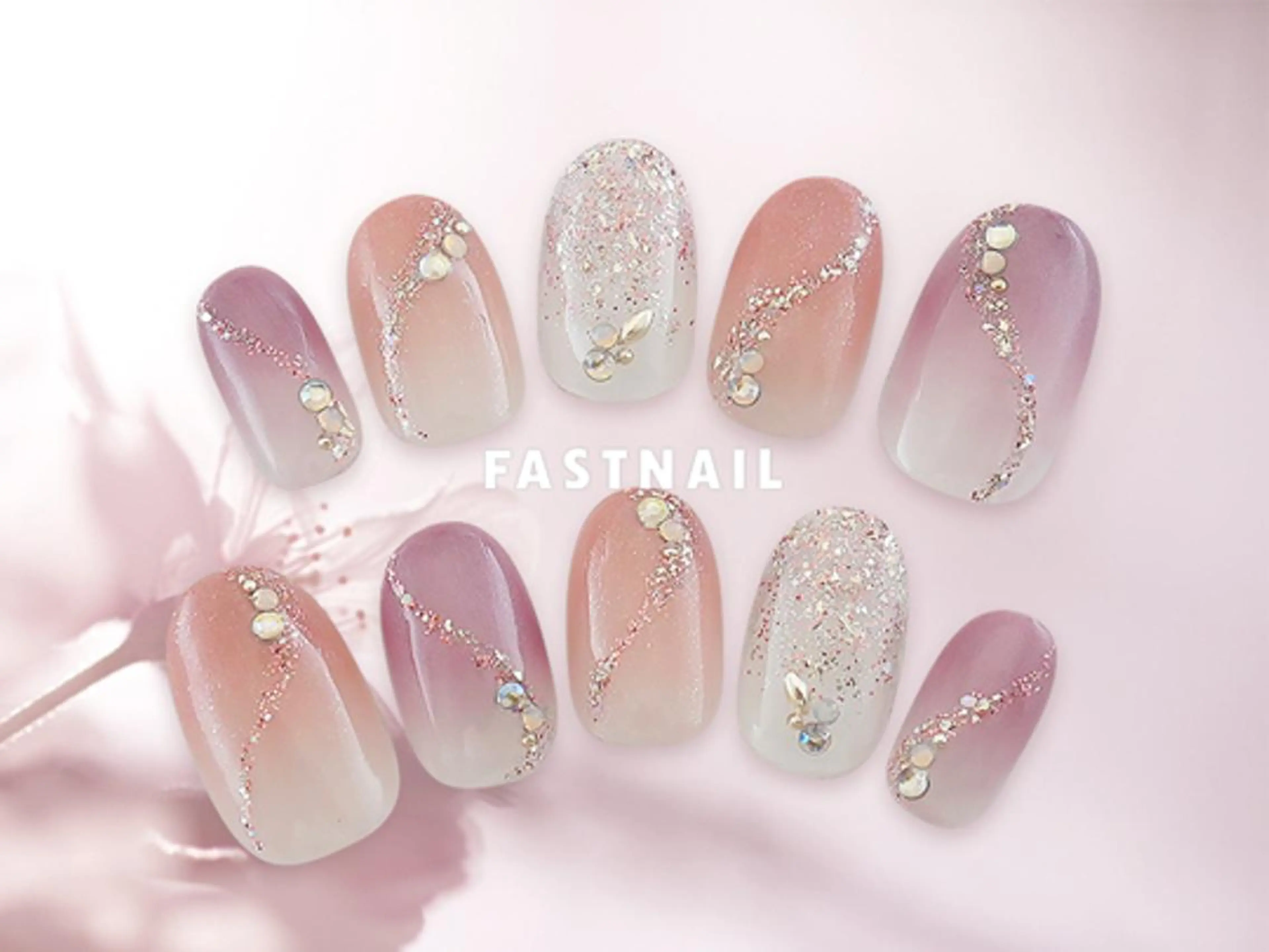 ネイル ファストネイル マルイファミリー溝口のネイルデザイン