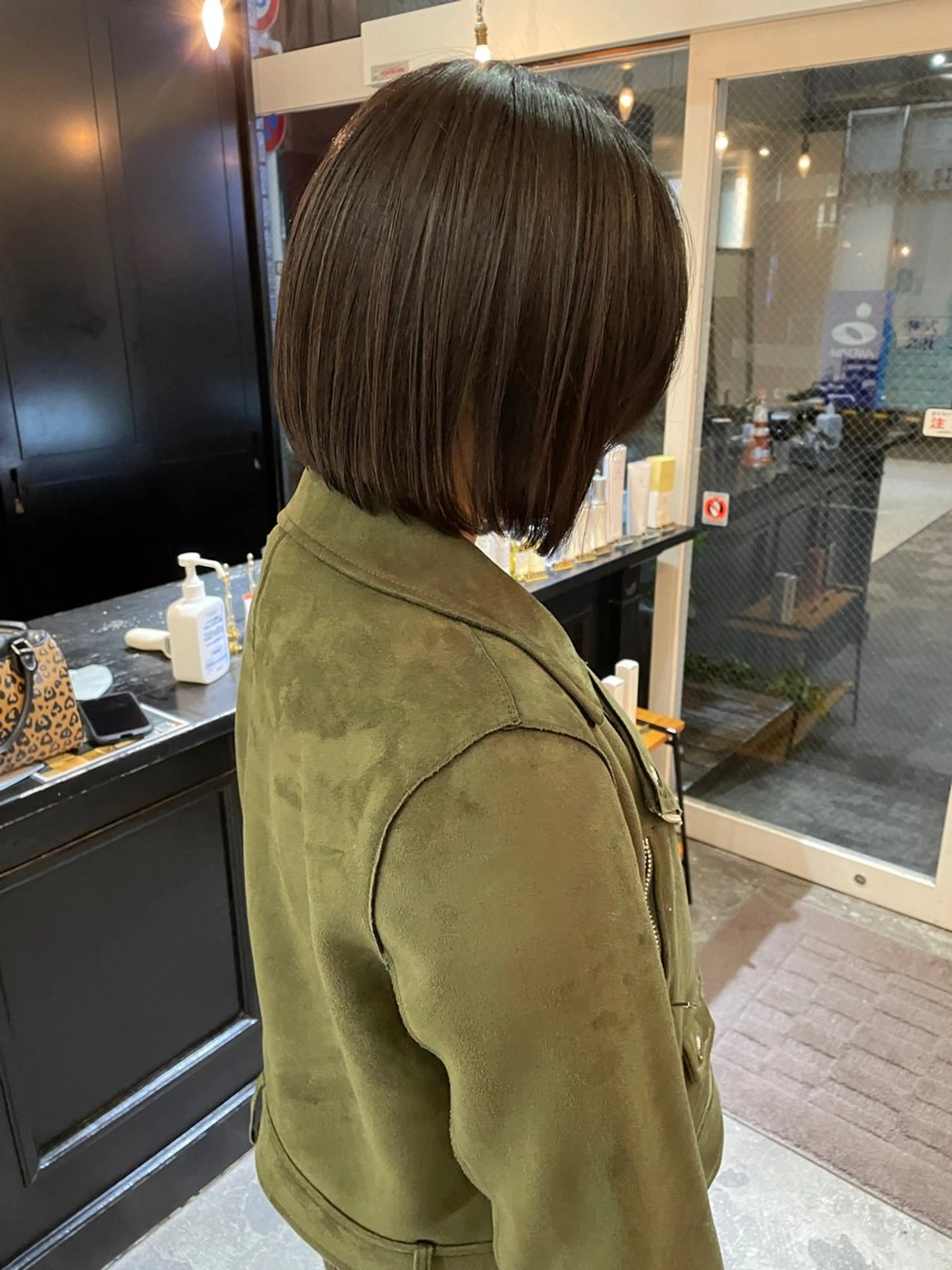 ショート KAZUKI新宿 カット　パーマのヘアスタイル