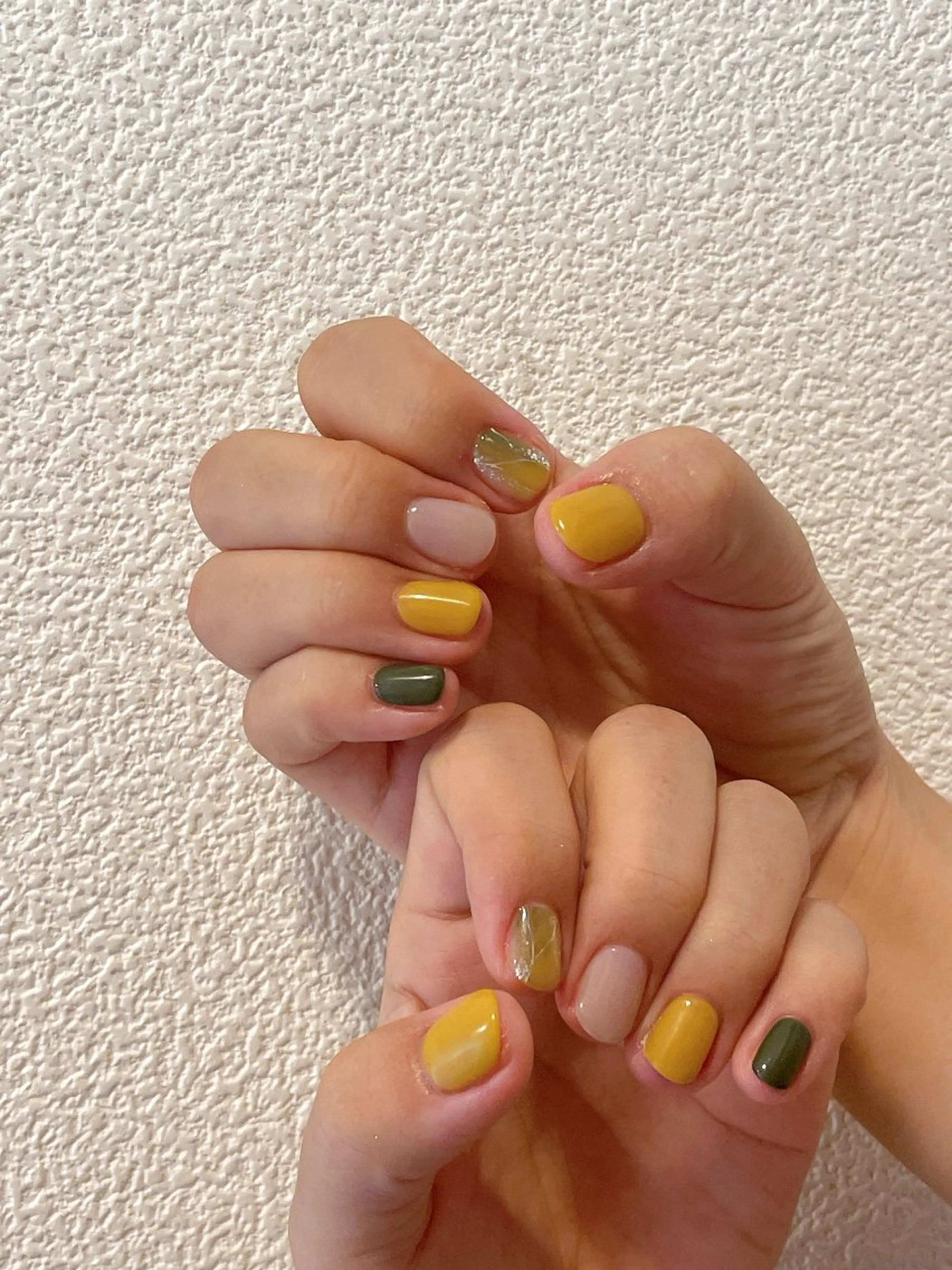 ネイル オーロラネイル フットネイル フレンチネイル ジェルネイル マグネットネイル Mogu nail 二子玉川のネイルデザイン