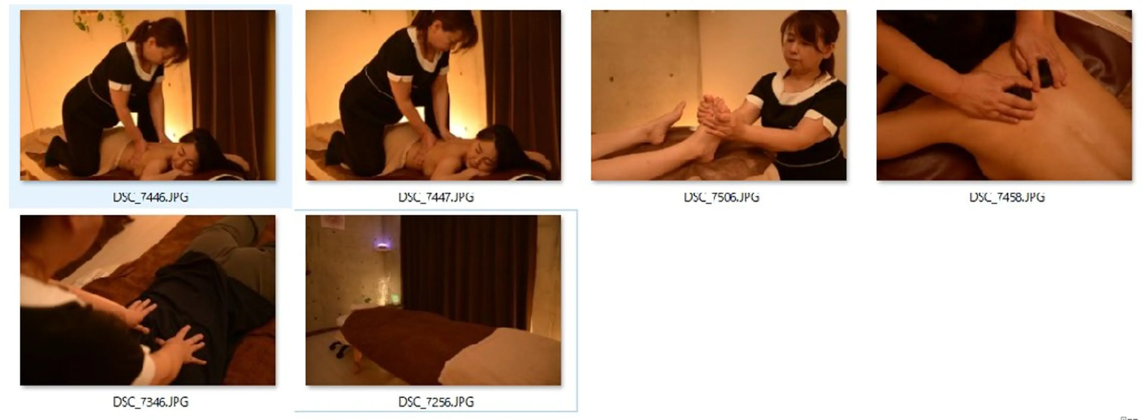 フットリフレ60分　¥4300の写真