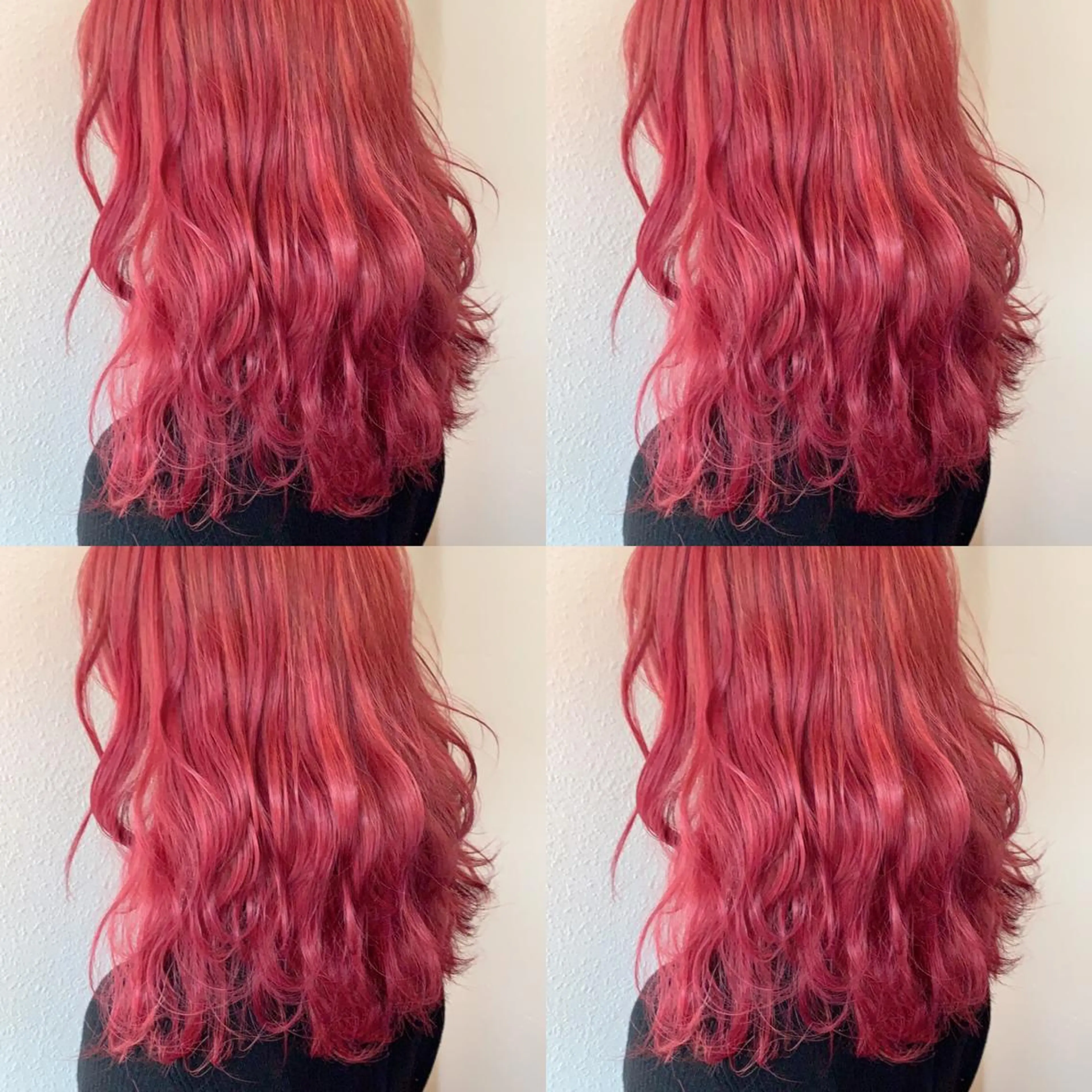 ミディアム カラー ピンクカラー レッドカラー バイオレットカラー ヘアカラー トリートメント 似合わせ/ブリーチ カラー.岡田友仁のヘアスタイル