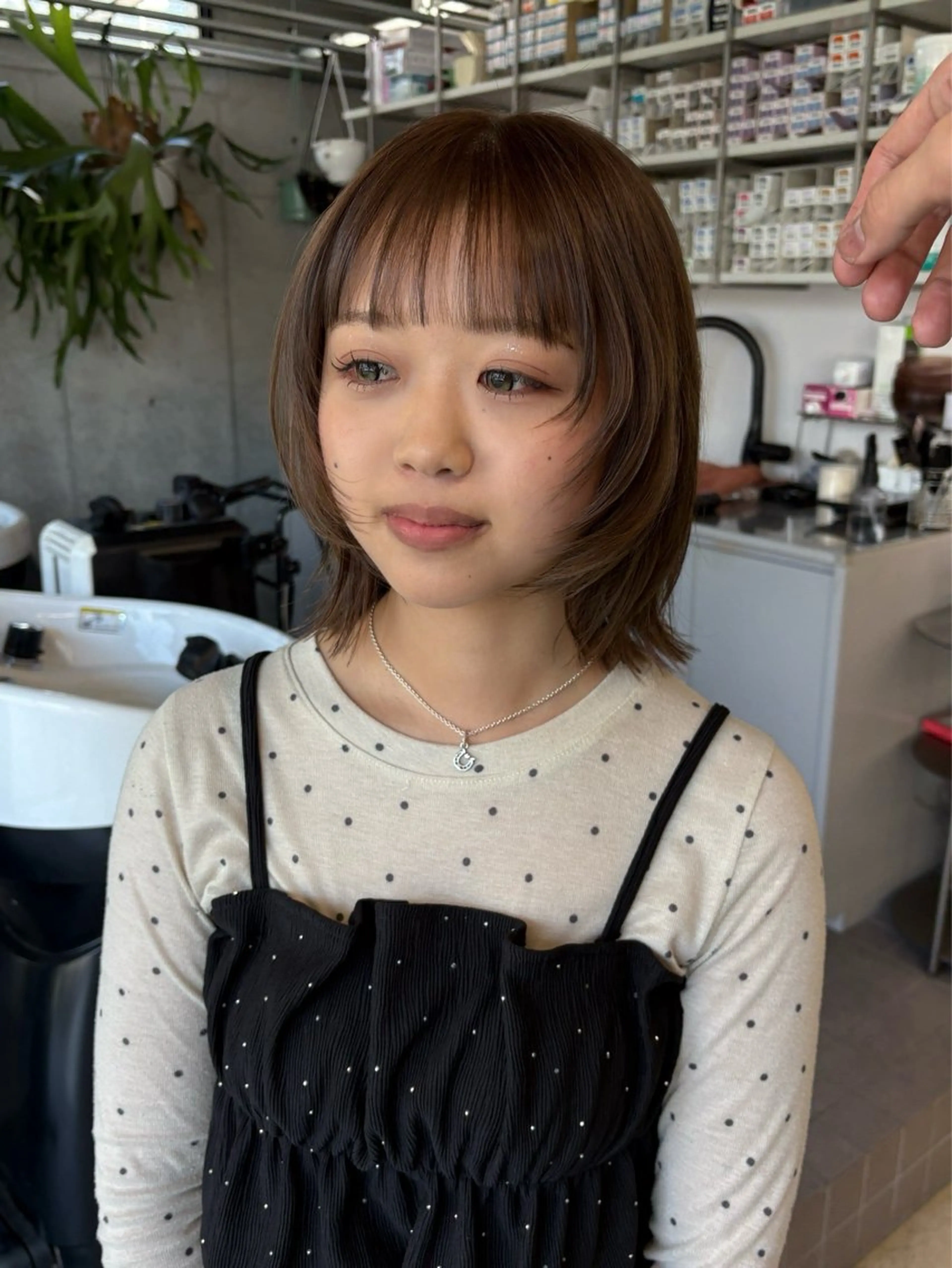 ショート フジイ トワのヘアスタイル