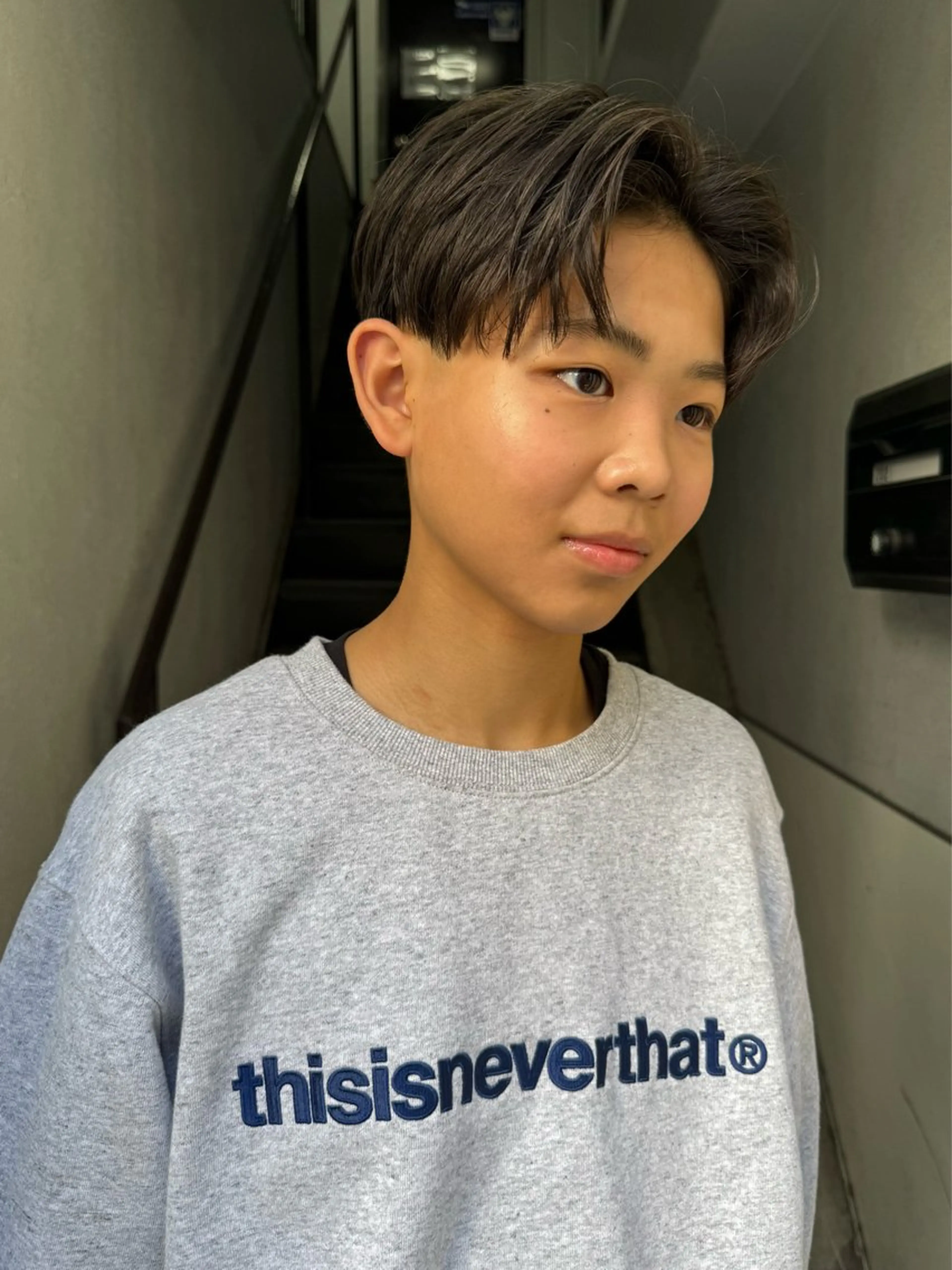 メンズ カット フェザー/ニュアンス パーマ/ryutoのヘアスタイル