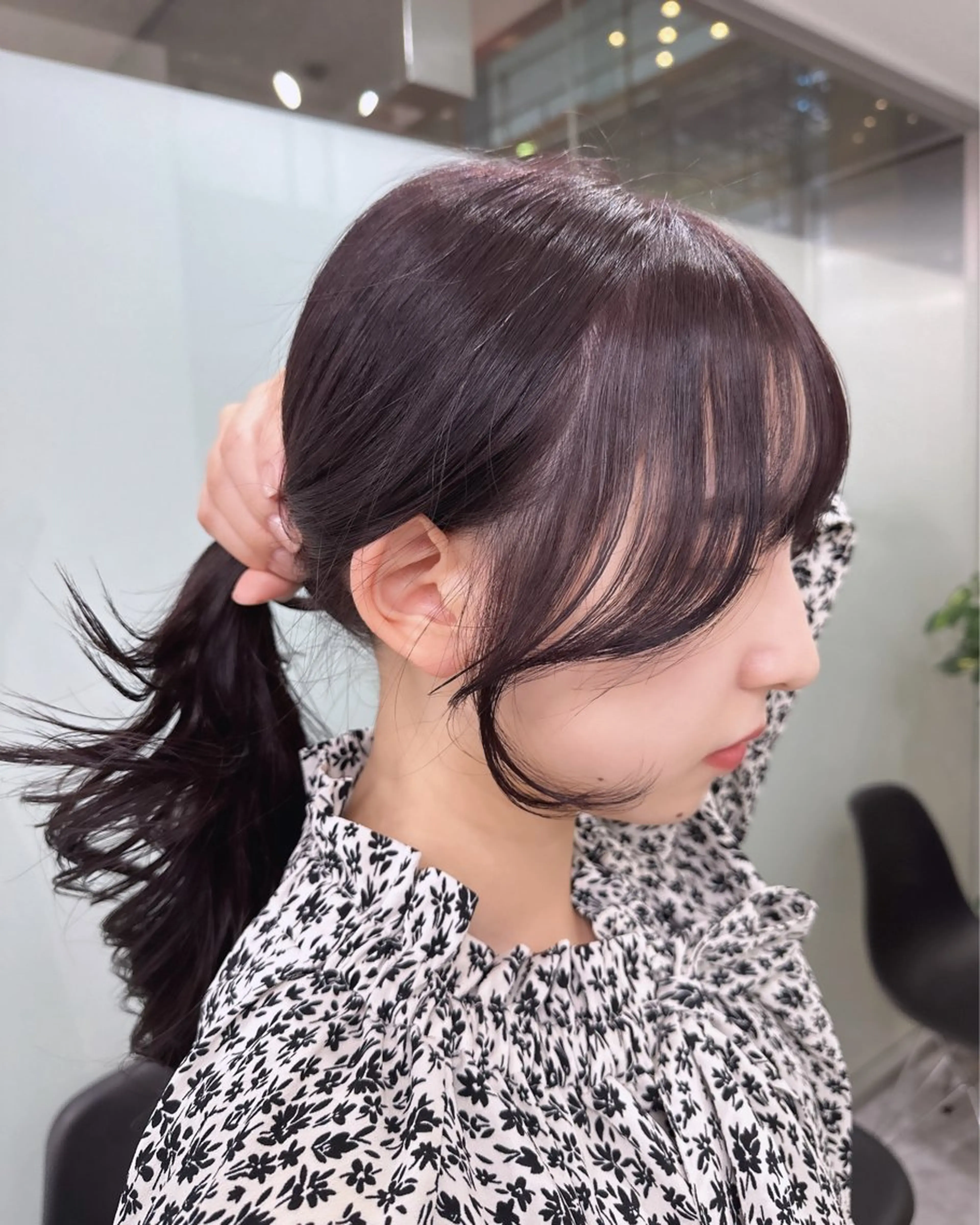 ロング カラー 韓国風/顔周りカット /髪質改善RYOTAのヘアスタイル