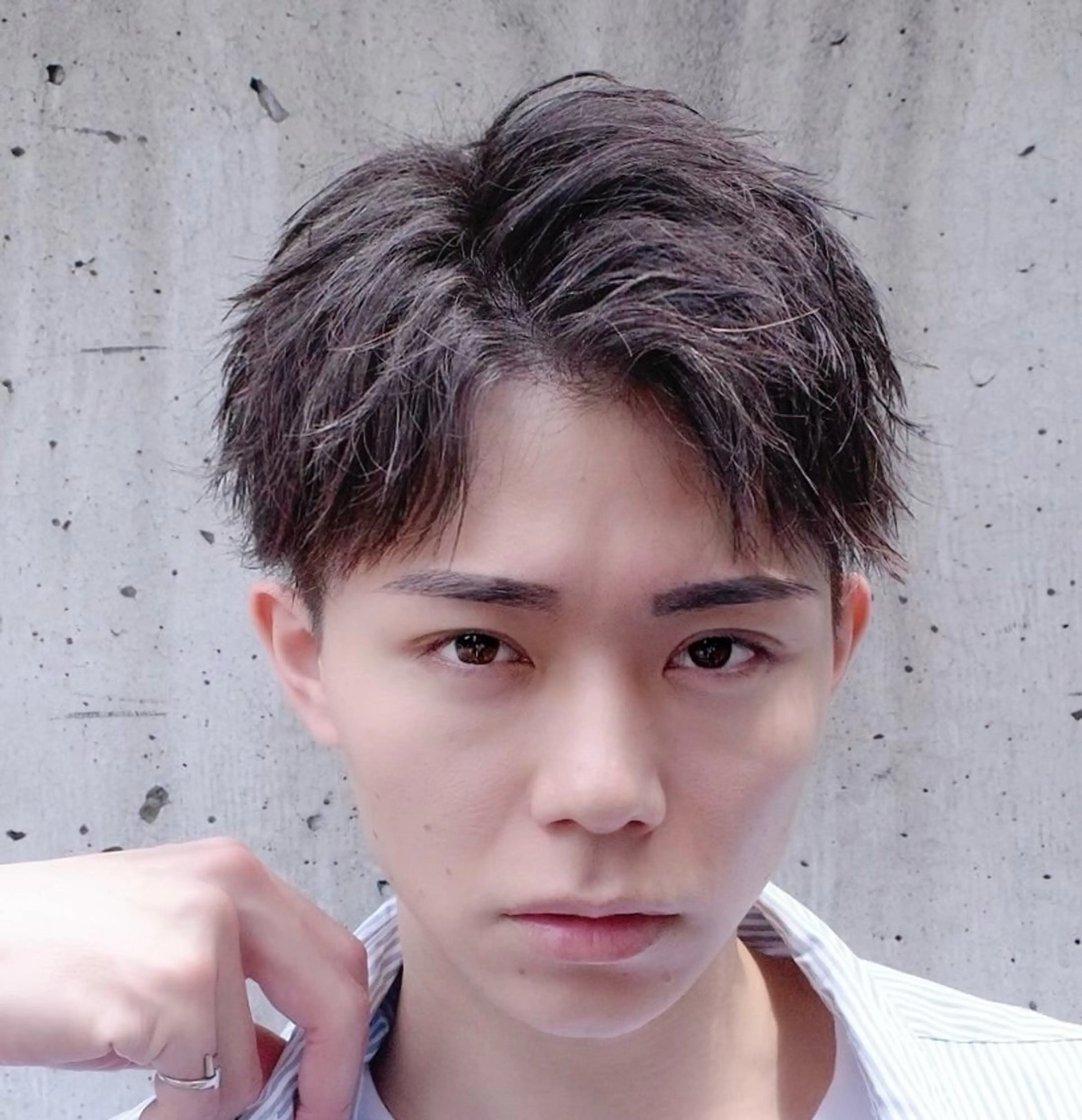 【残りわずか‼️短髪・アップバングショート　カットモデル】30歳まで⚠️予約確定ではございませんの写真