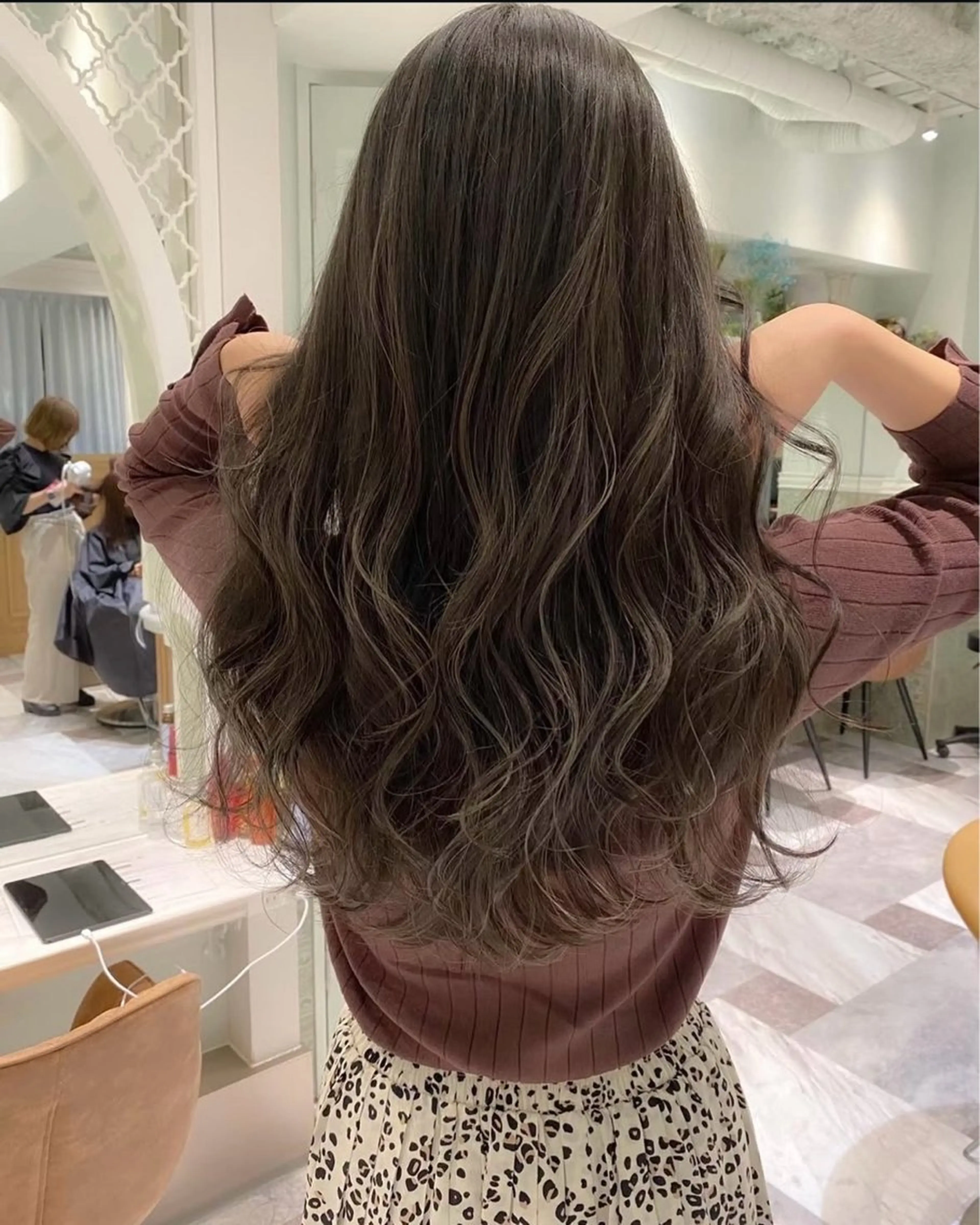 ナチュラルハイライト➕トリートメント️🫧の写真