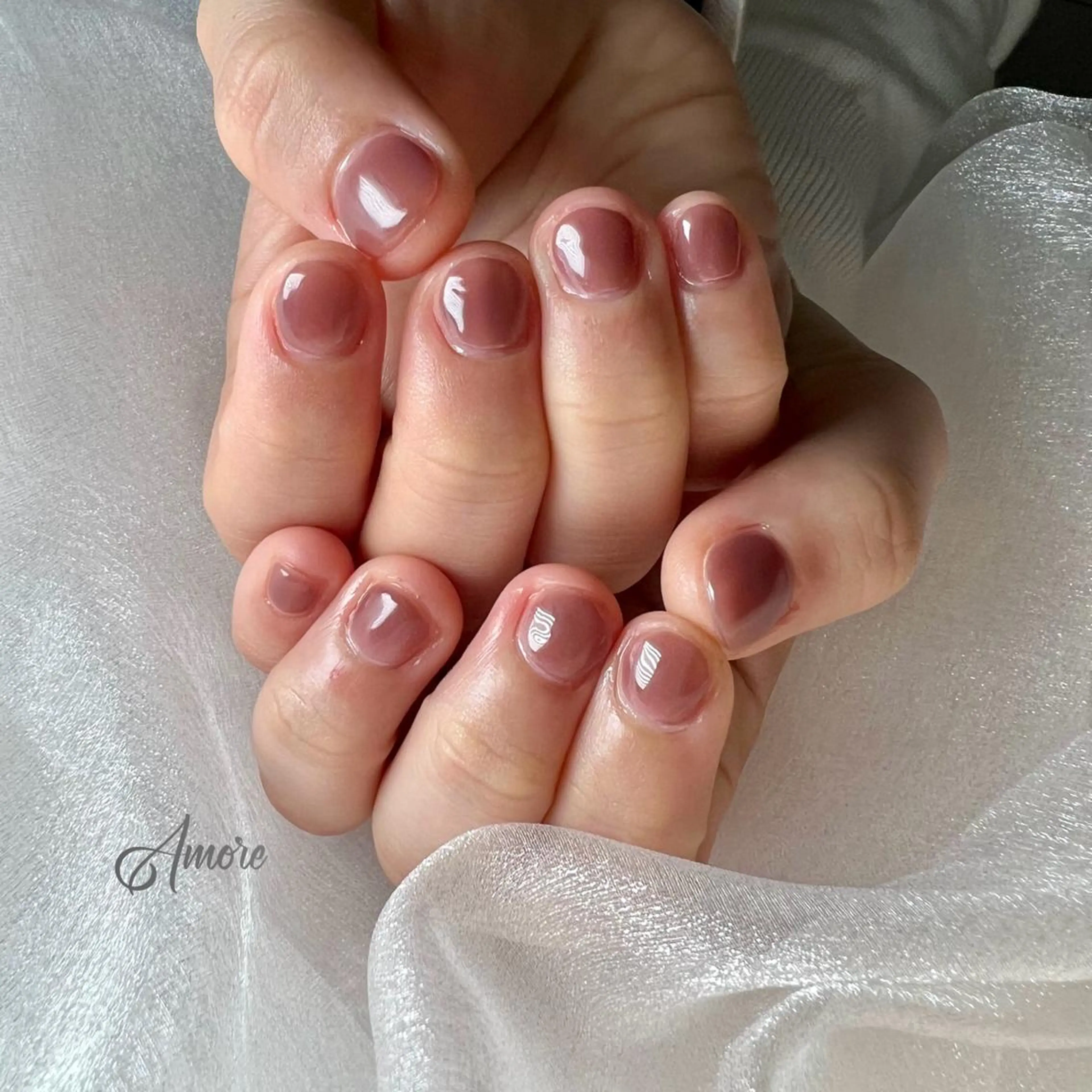 ネイル ジェルネイル 韓国ネイル ミラーネイル オフィスネイル パラジェル You kyehwaのネイルデザイン