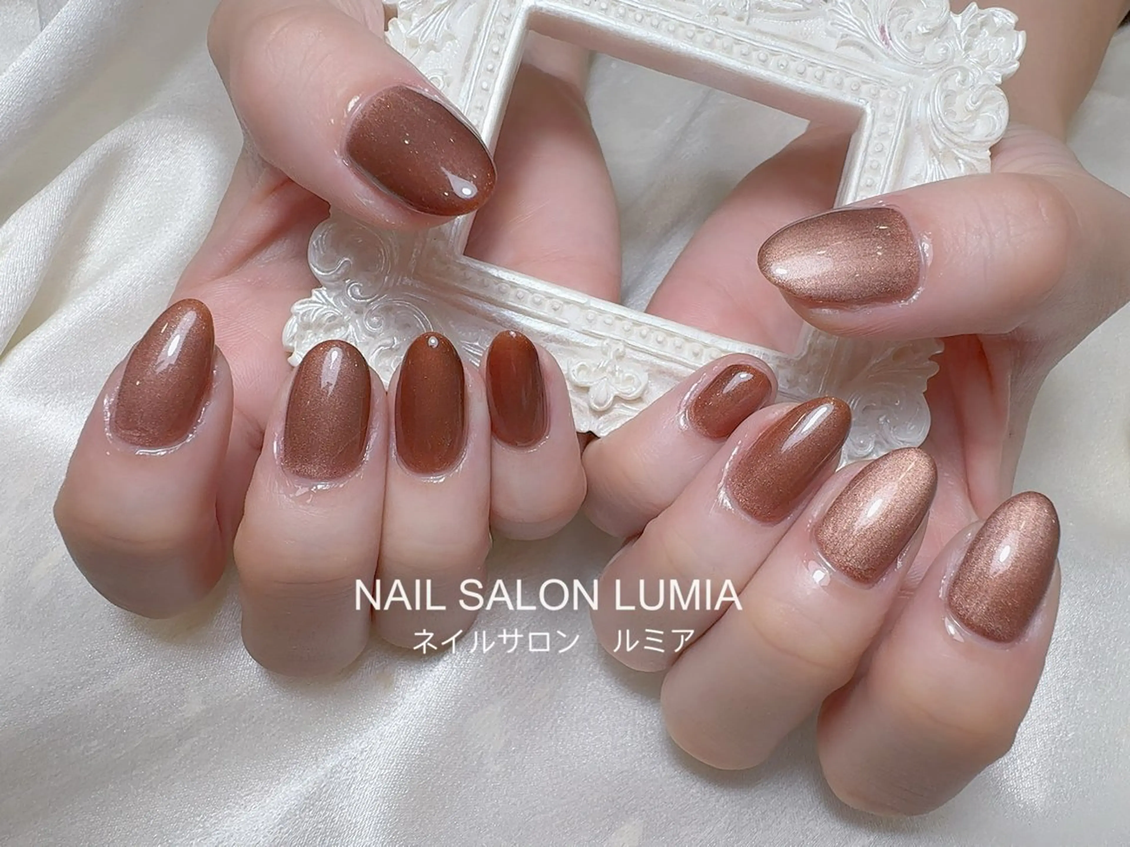 ネイル ハンドネイル ネイルサロン ルミア Lumia 店長のネイルデザイン