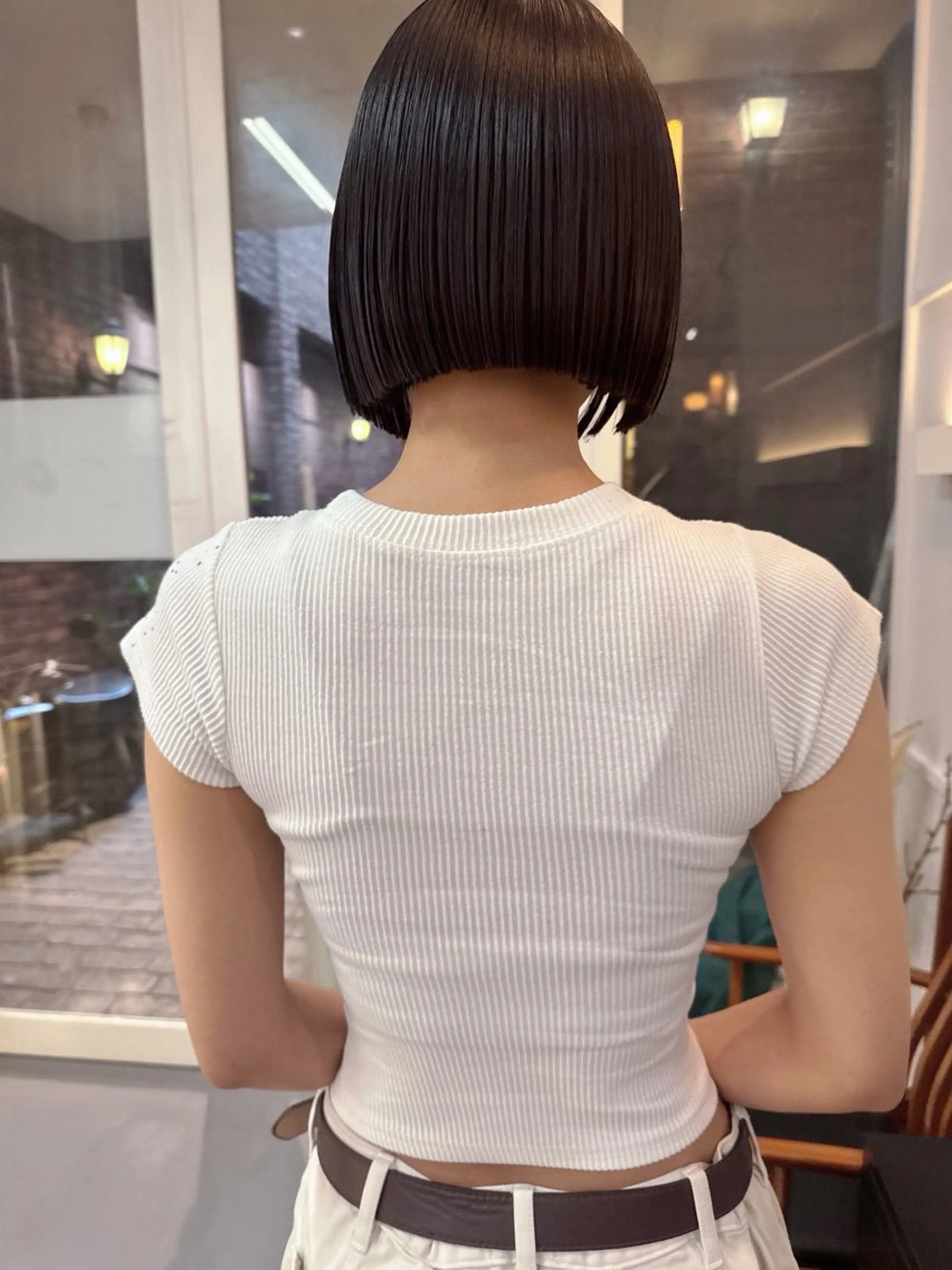 ショート カット 縮毛矯正 トリートメント ooit所属・ooit 【オーイット】のヘアスタイル