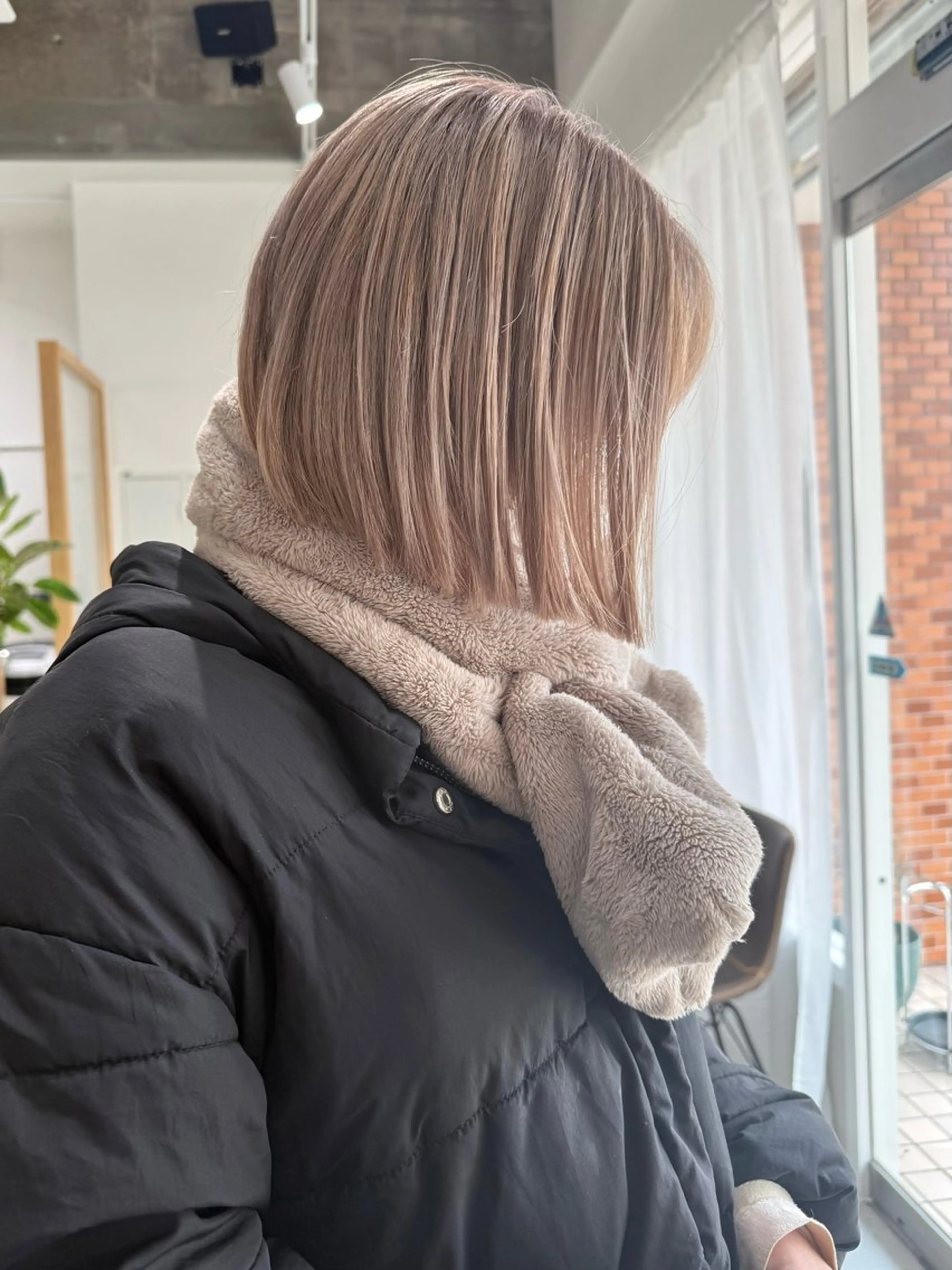 ショート カラー カラー/髪質改善 レイヤー/vagueのヘアスタイル