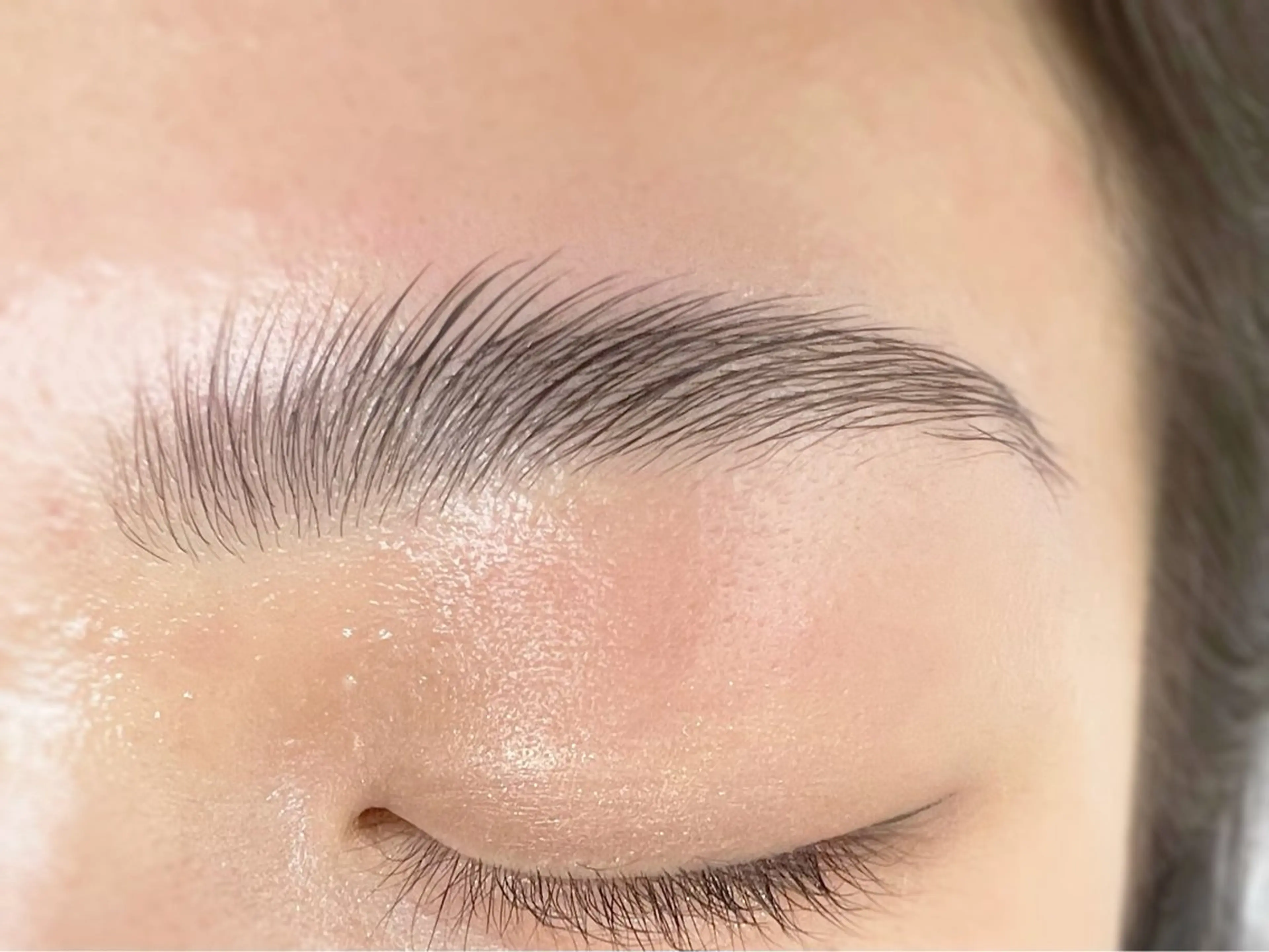 アイブロウ ハリウッドブロウリフト ハーブピーリング/韓国肌管理/フェイシャル/毛穴洗浄/眉毛/顔脱毛【糸脱毛専門】rev所属・ハーブピーリング🌹 毛穴洗浄❤️眉waxのエステ・リラクイメージ