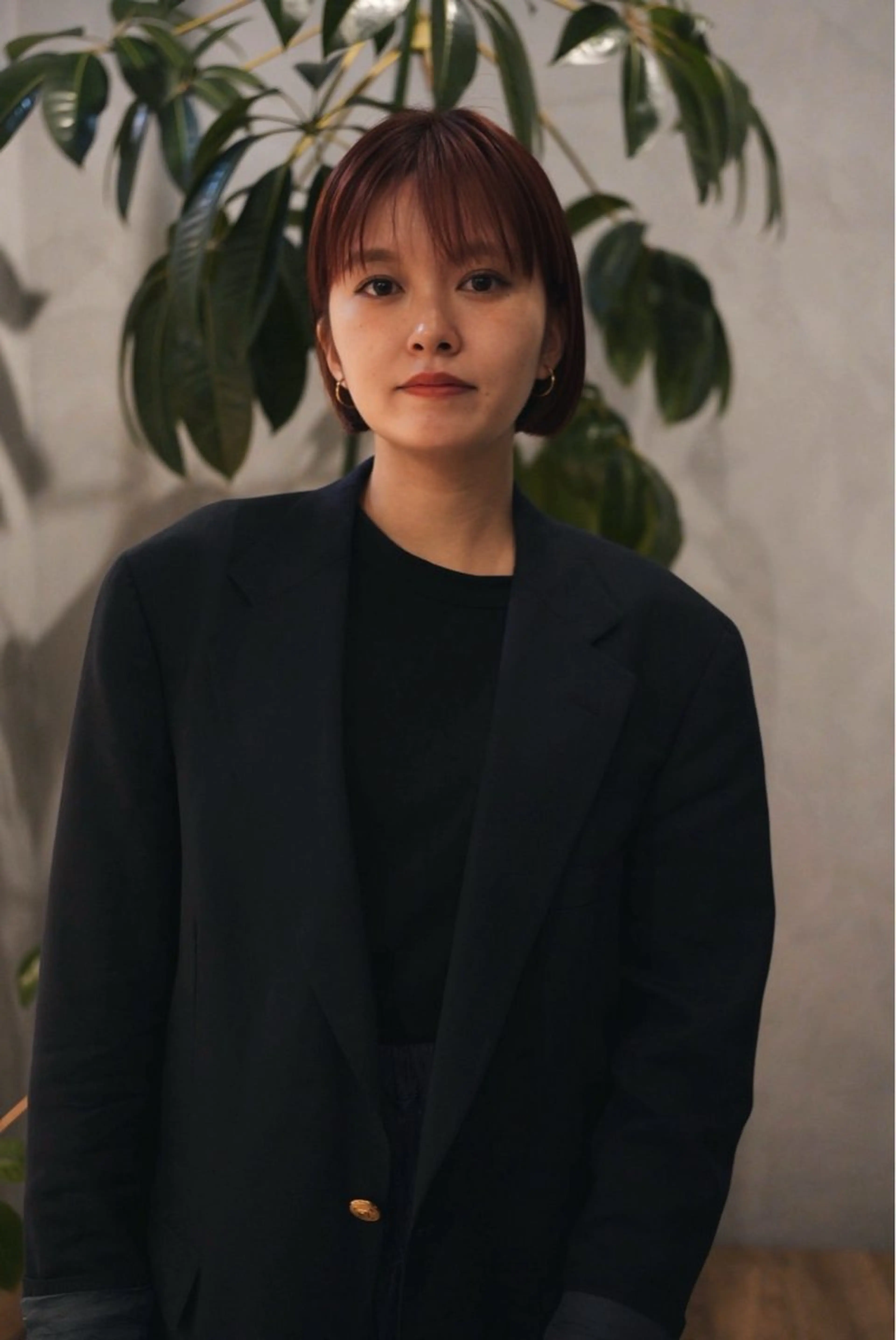 ショート カラー カット ヘアカラー トリートメント Basis 田口豪司のヘアスタイル