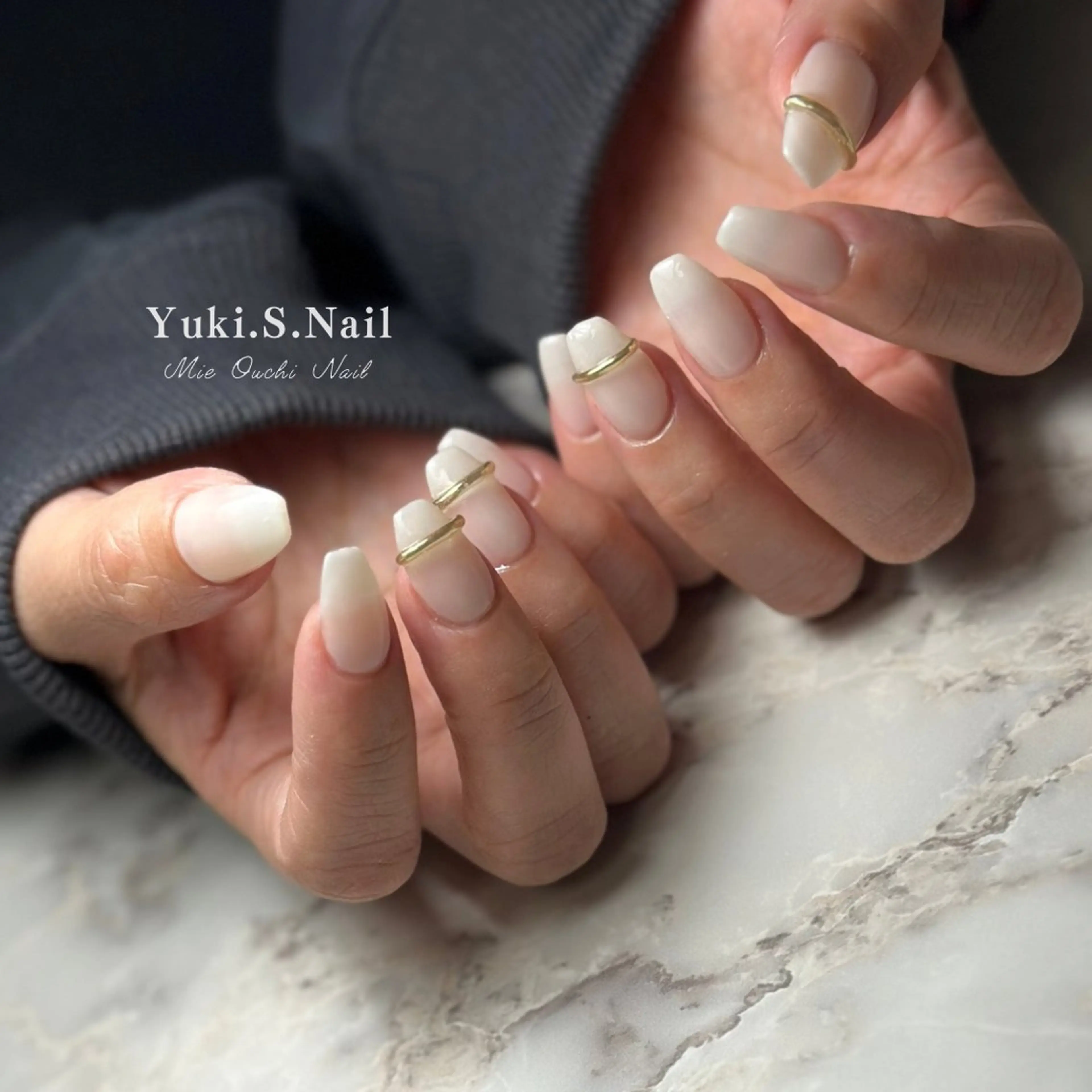 ショート ハンドネイル Yuki S.Nailのネイルデザイン