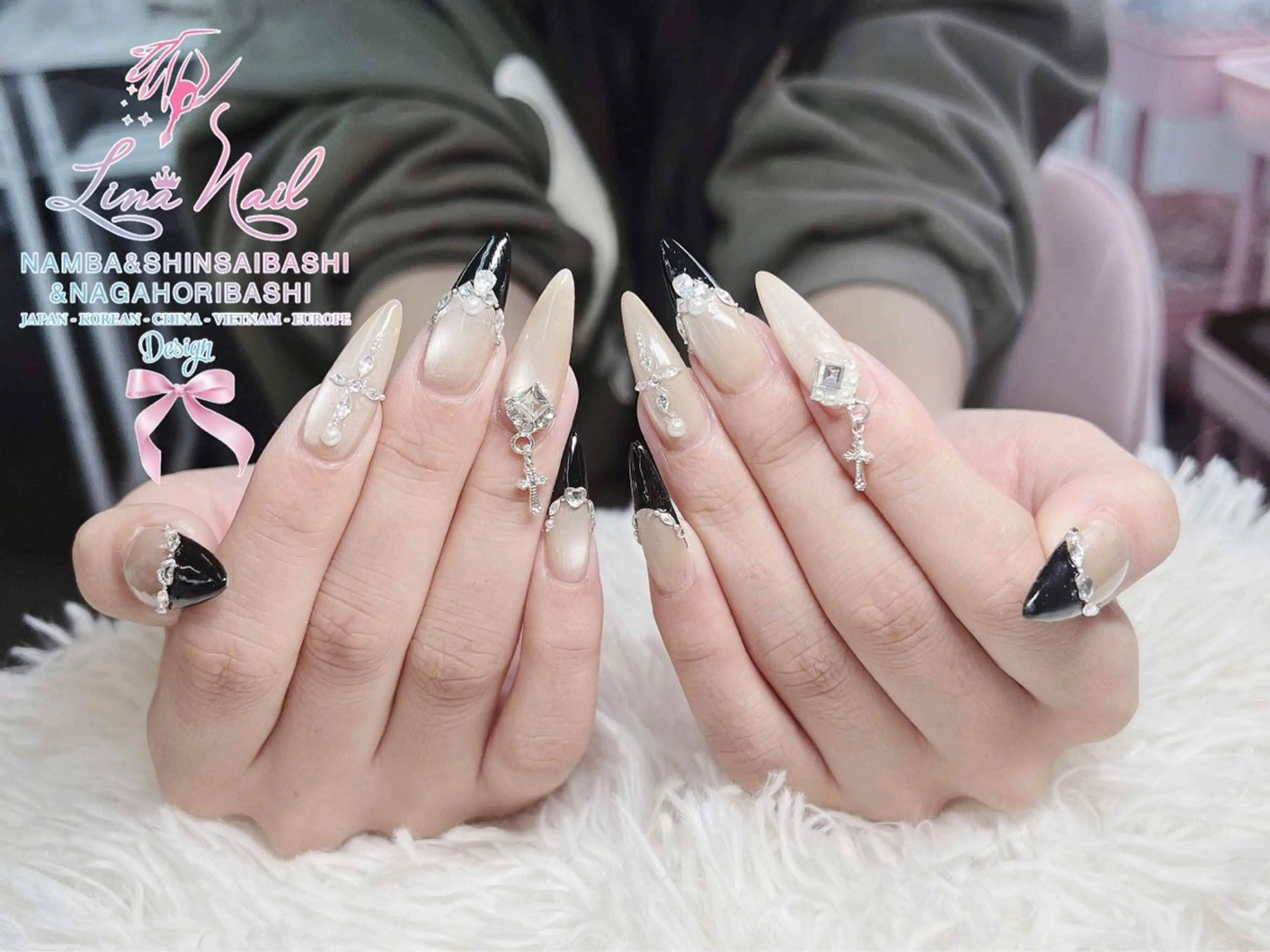 ネイル フットネイル ジェルネイル 持ち込み ネイルチップ ハンドネイル リナネイル 長堀橋店／東心斎橋店のネイルデザイン