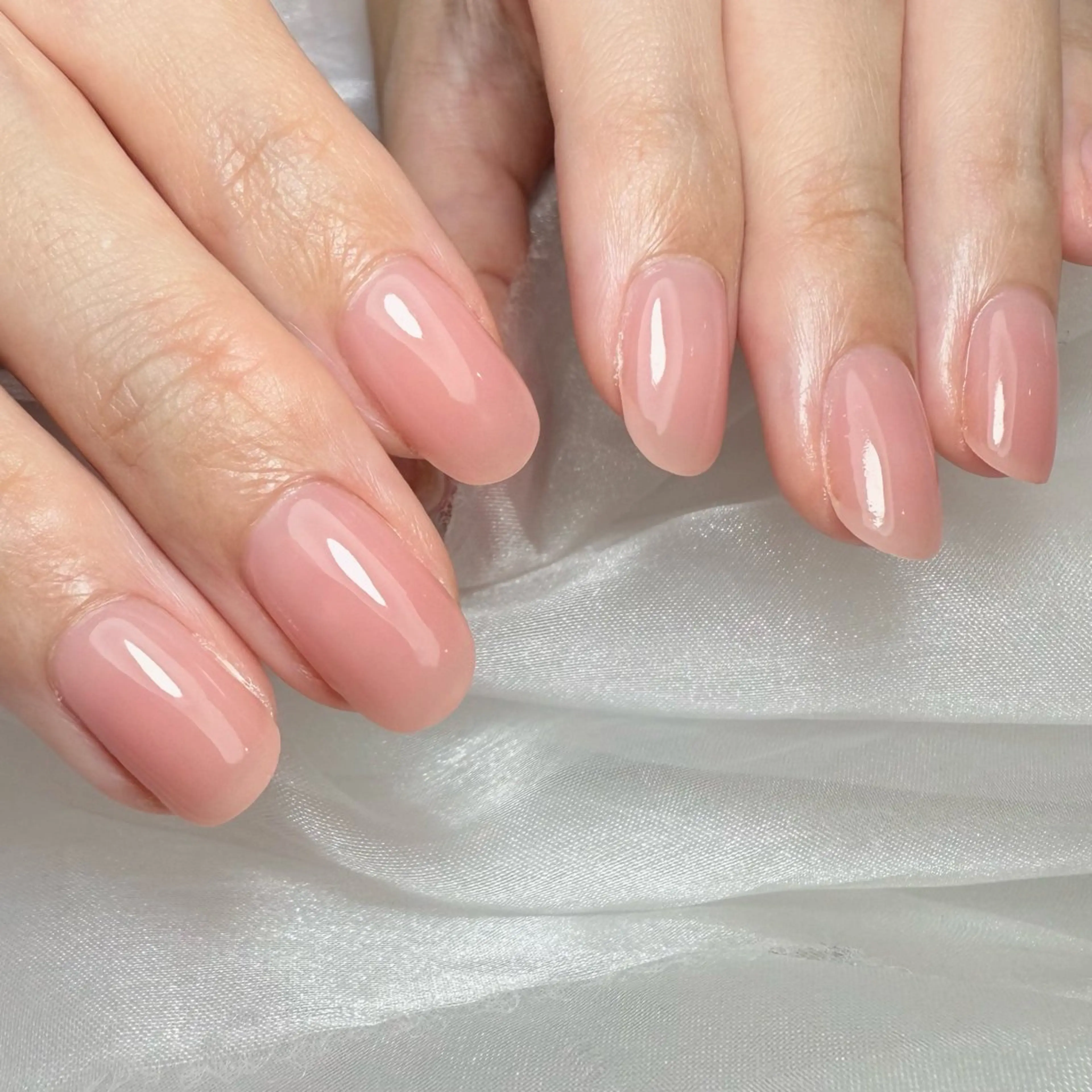 ネイル マグネットネイル オフィスネイル ワンカラーネイル シンプルネイル ハンドネイル Nail salon アトリエジョワ　金山のネイルデザイン