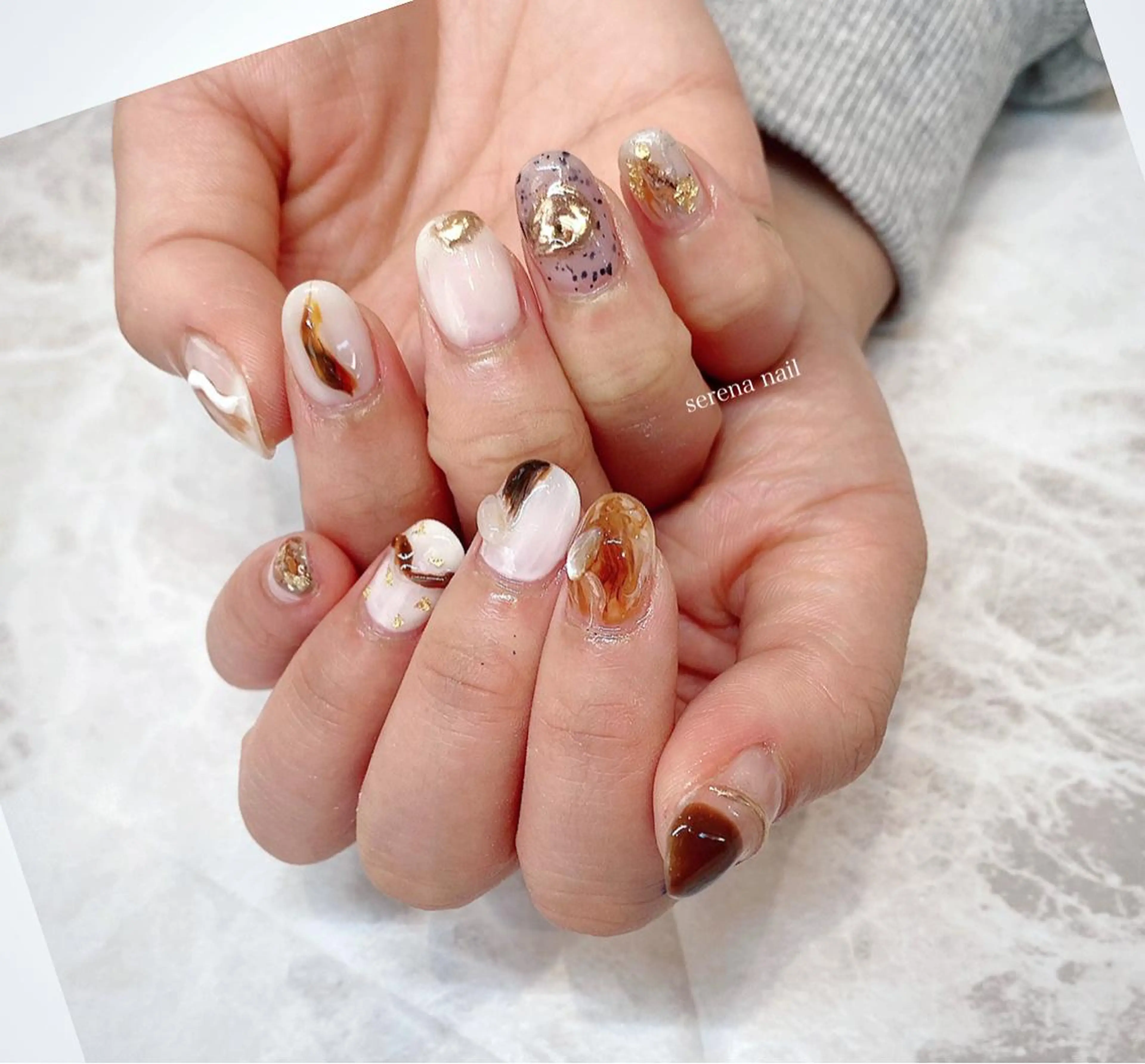 ネイル ハンドネイル serena nailのネイルデザイン