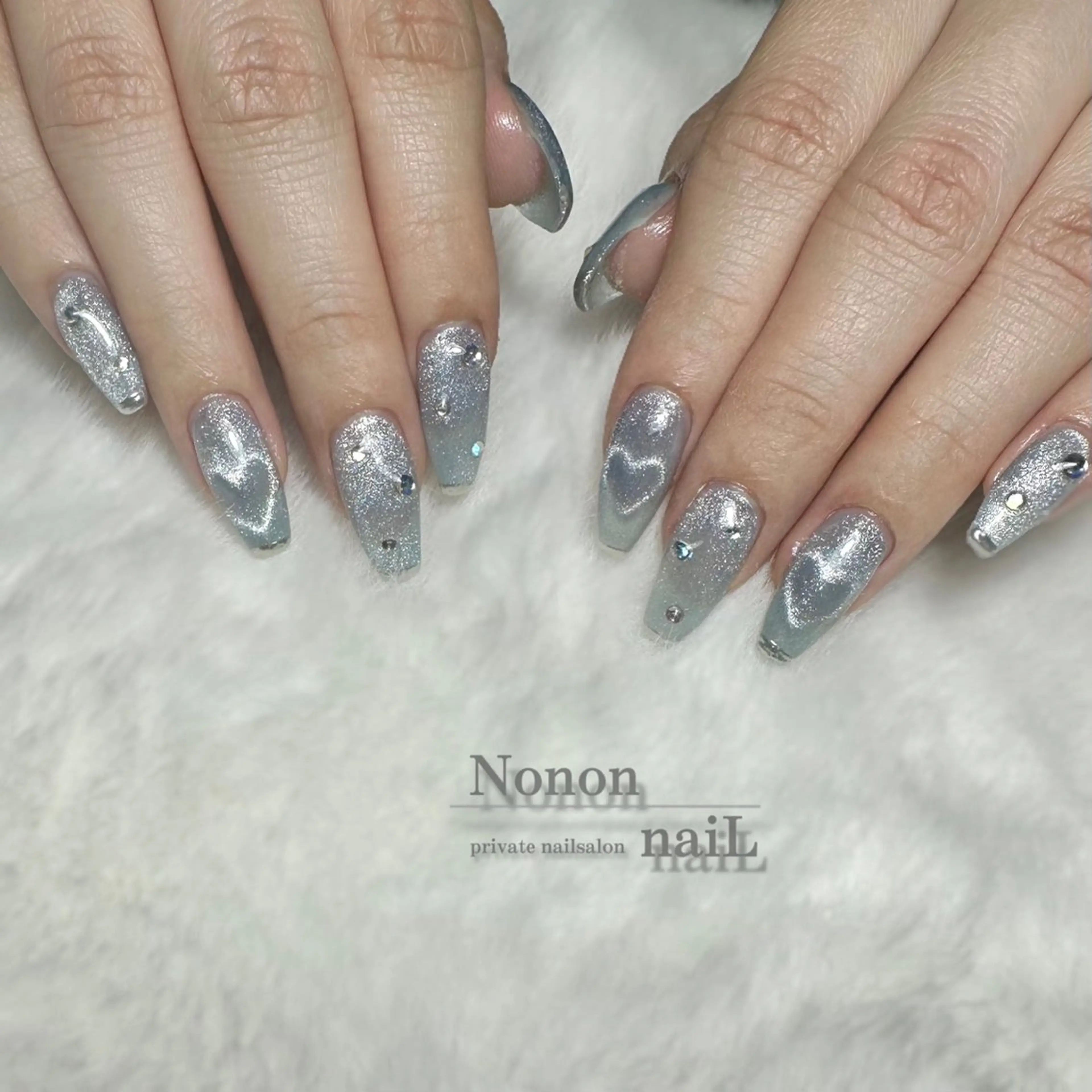 マグネット💅orフラッシュラメ✨ワンカラー（オフ有の場合+500円）の写真