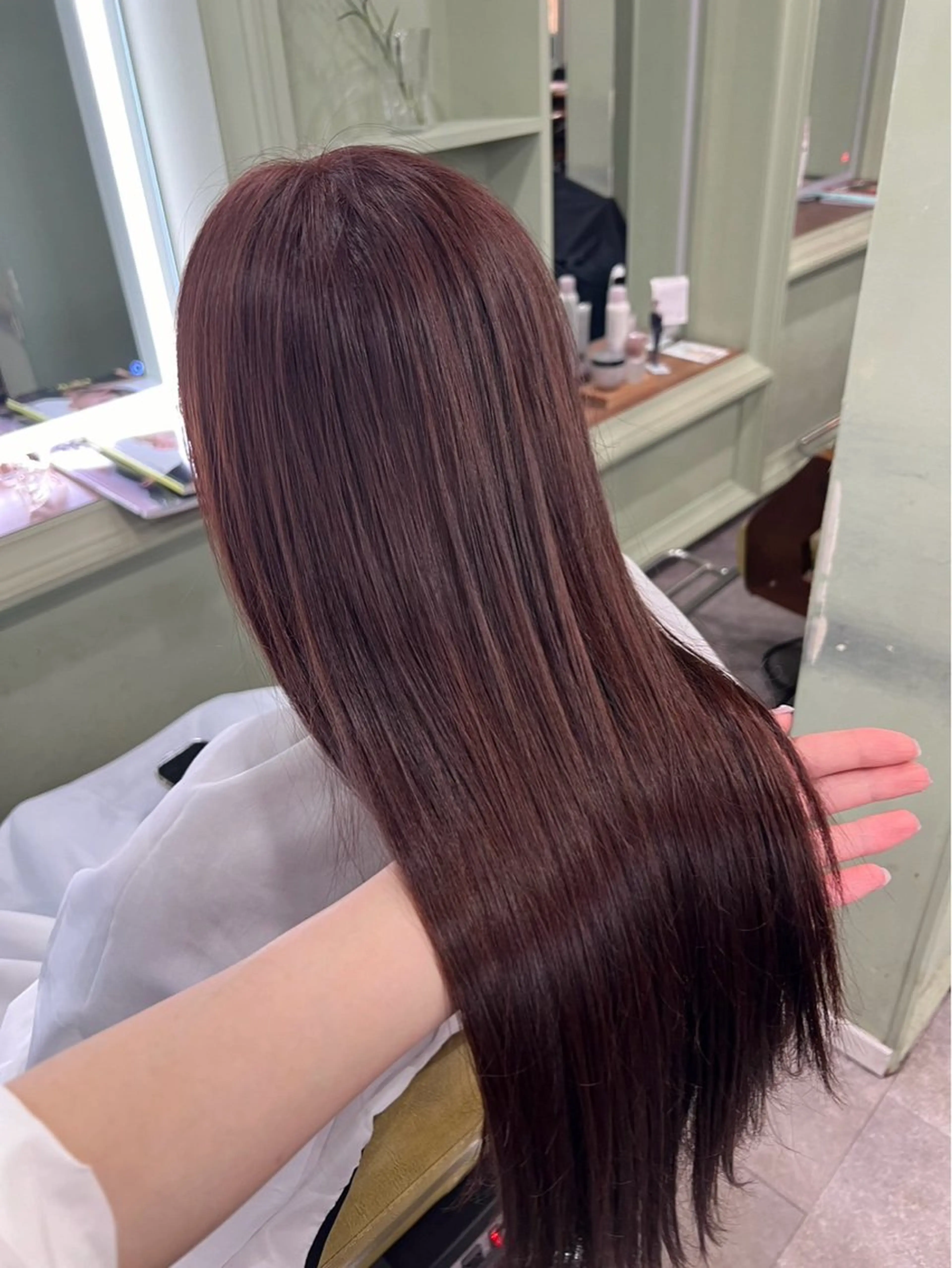 カラー ヘアカラー GNM TOKYO GUNHEE&MUJIN所属・AYANE ◝✩韓国ヘアのヘアスタイル