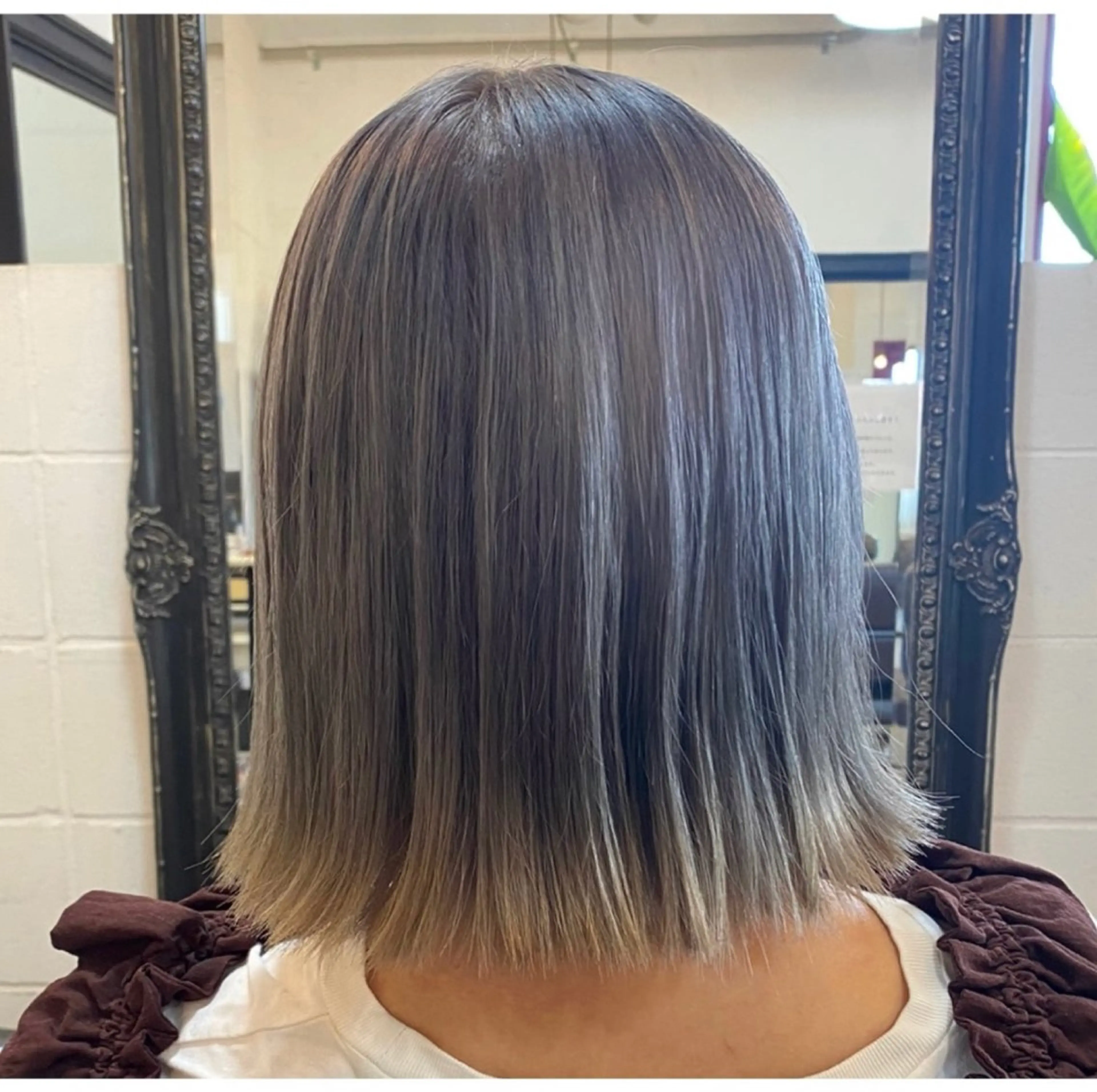 ミディアム カラー カット ヘアカラー パーマ 縮毛矯正 トリートメント 🪞パーマ🐾 ストカール🌷川原のヘアスタイル