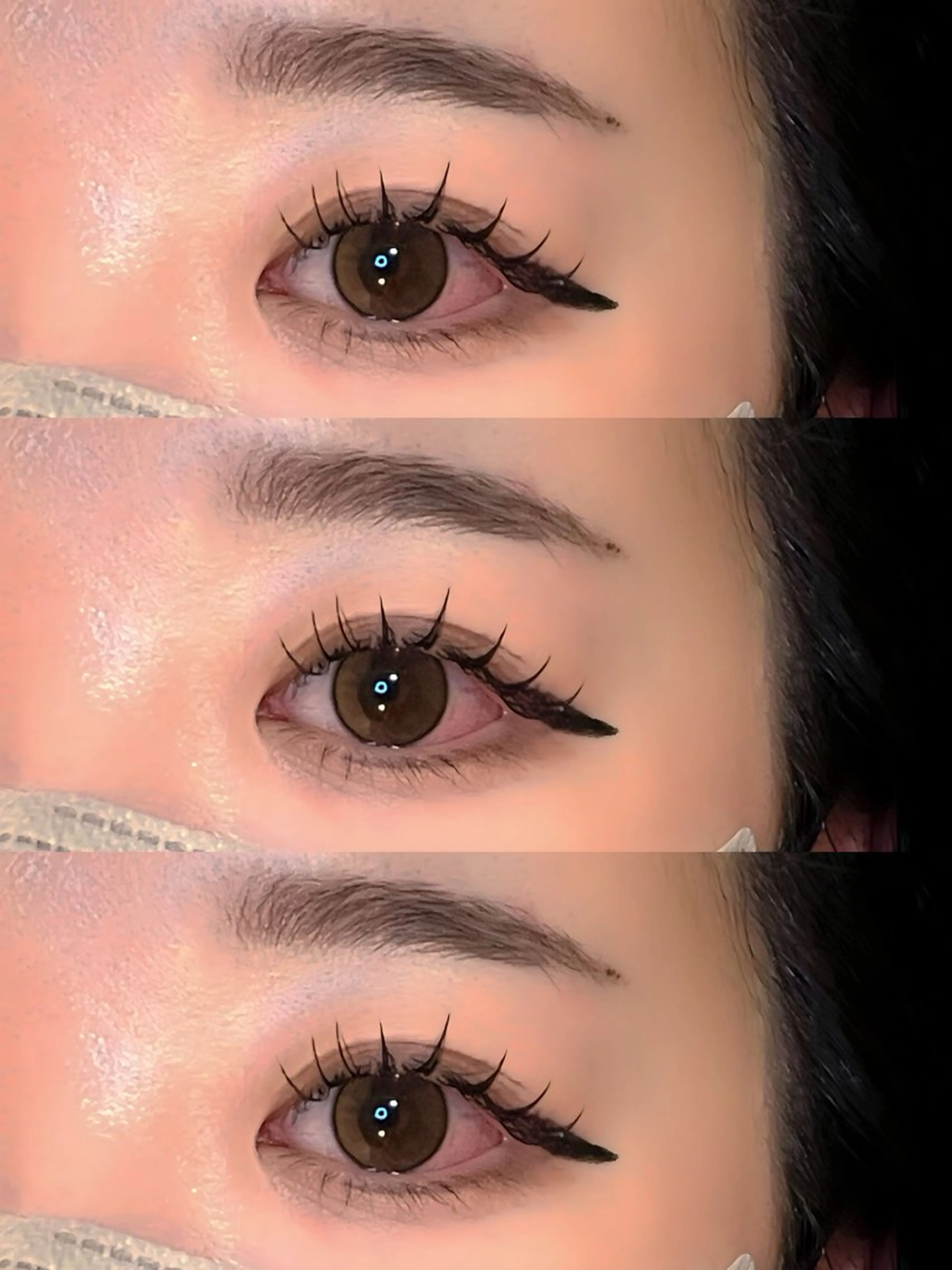 マツエク・マツパ 🫧飛山琉桜/二条 ネイルアート/束感のマツエク・マツパデザイン