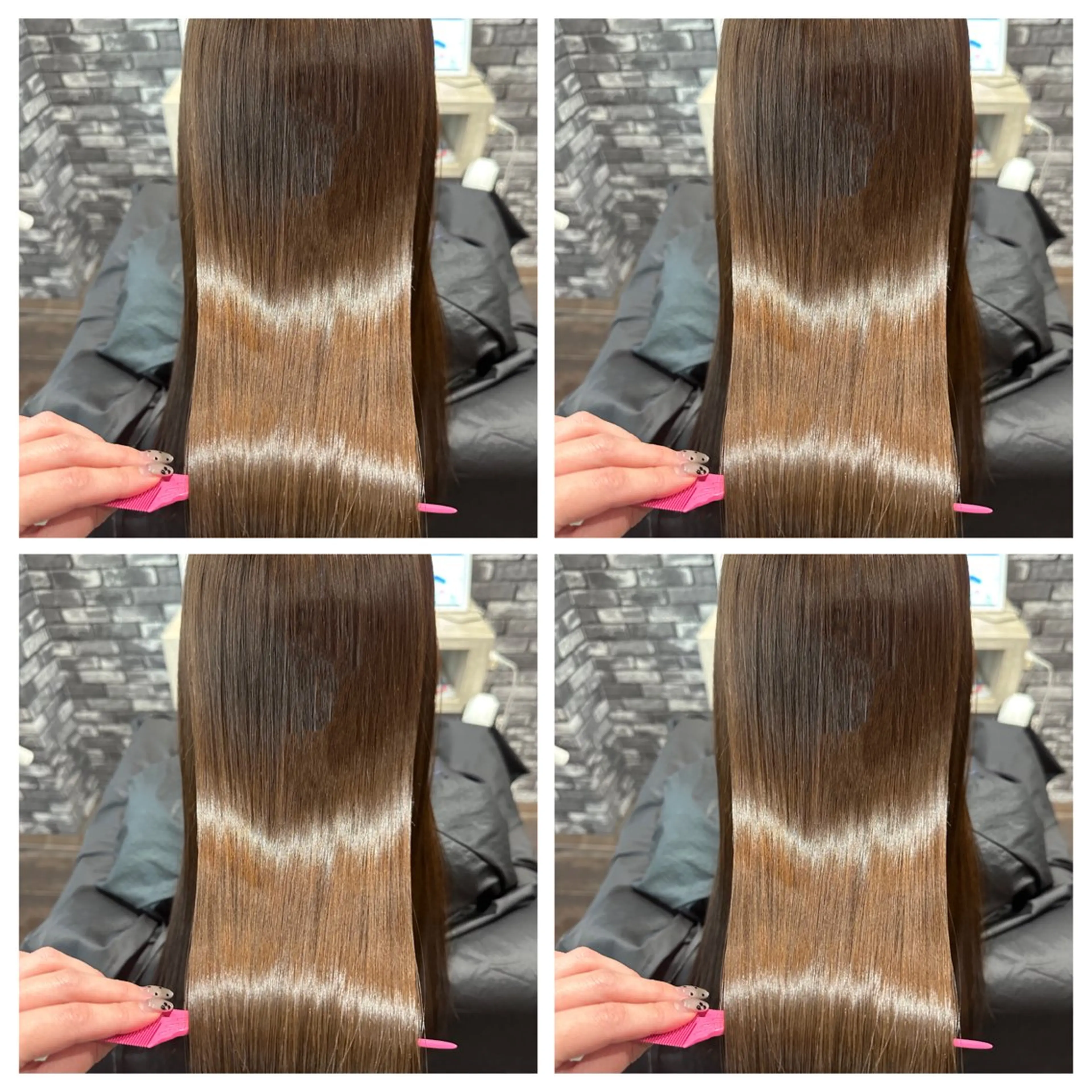 ミディアム カラー 縮毛矯正 トリートメント 🎀推し活ヘアー🎀 Yuuna🐰💖のヘアスタイル