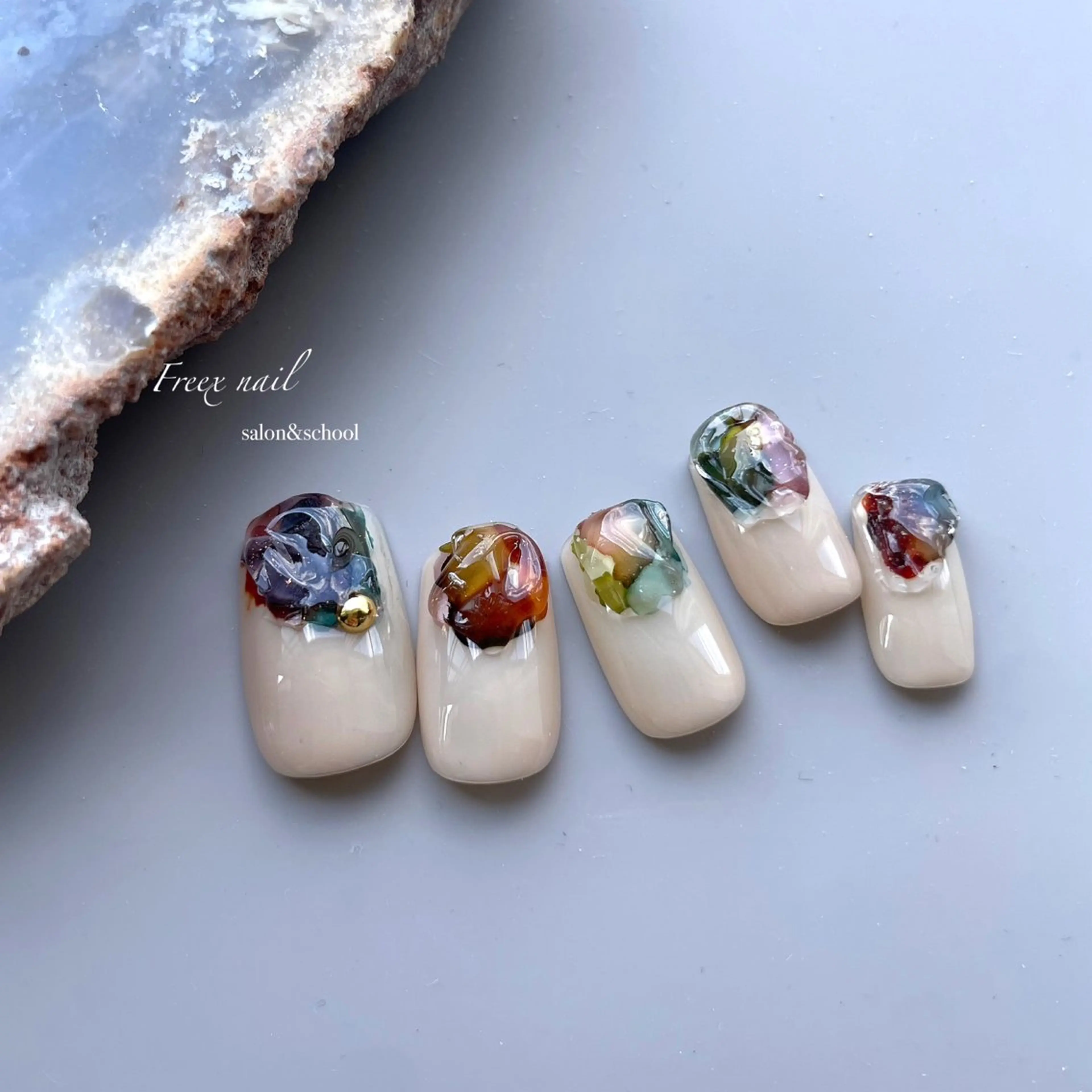 ネイル ニュアンスネイル ハンドネイル ハンドケア Freex nail所属・freex nail /ニュアンス/個性派のネイルデザイン