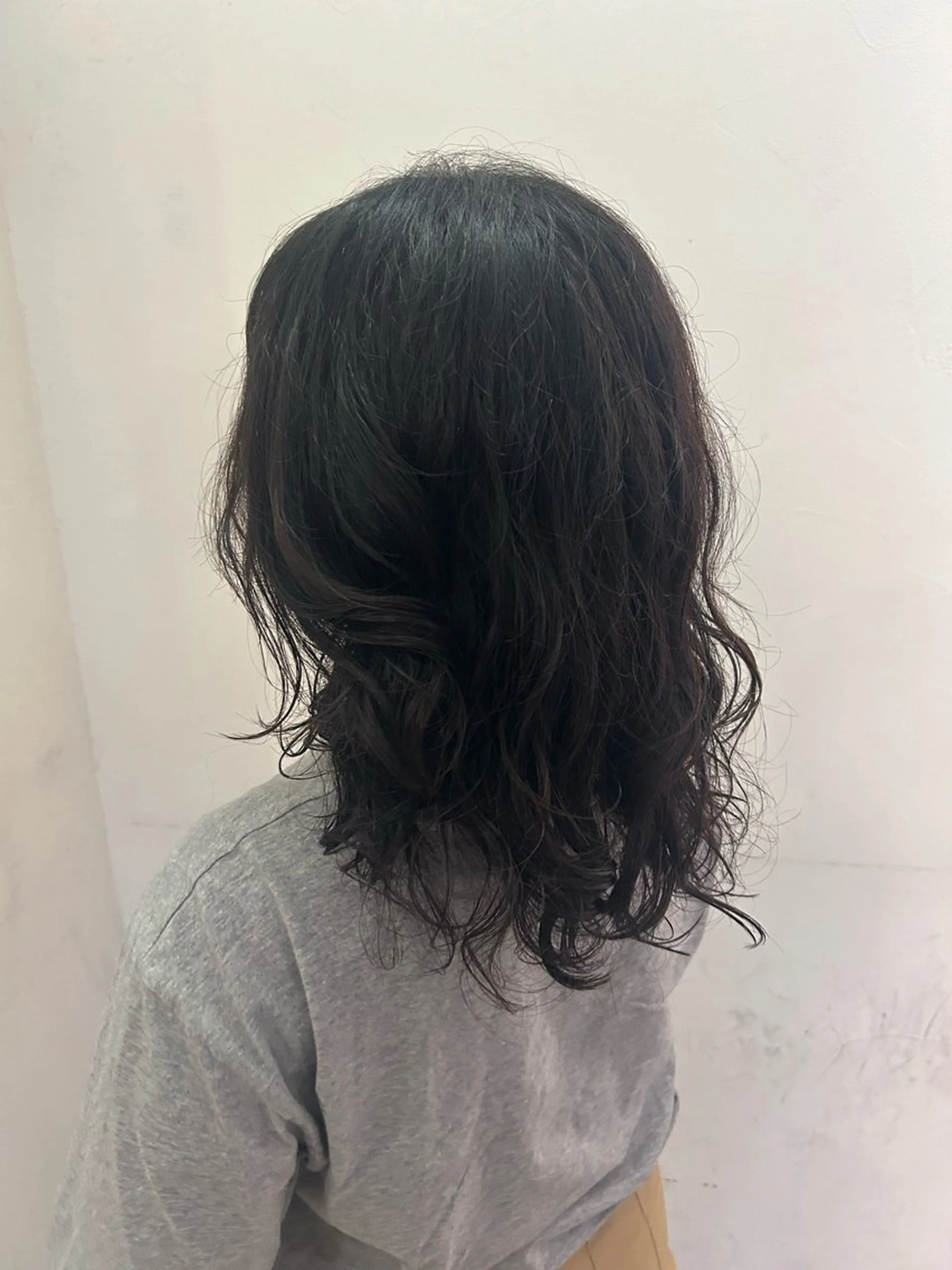 セミロング パーマ セミロングパーマ ITbyALBUM藤沢店所属・IT by ALBUM立川のヘアスタイル