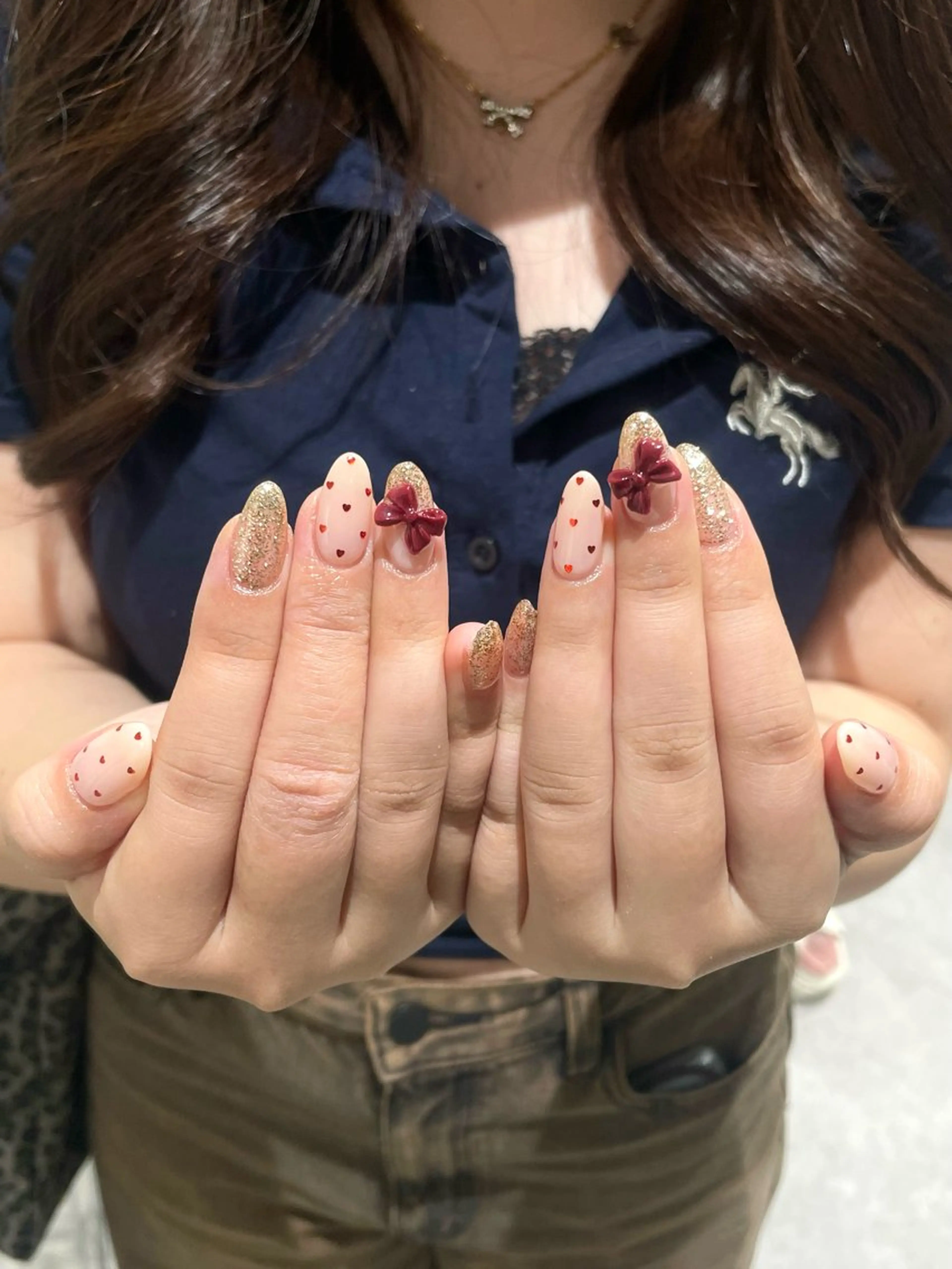 ネイル ハンドネイル IROHA NAIL Kurumi🪽🫧のネイルデザイン