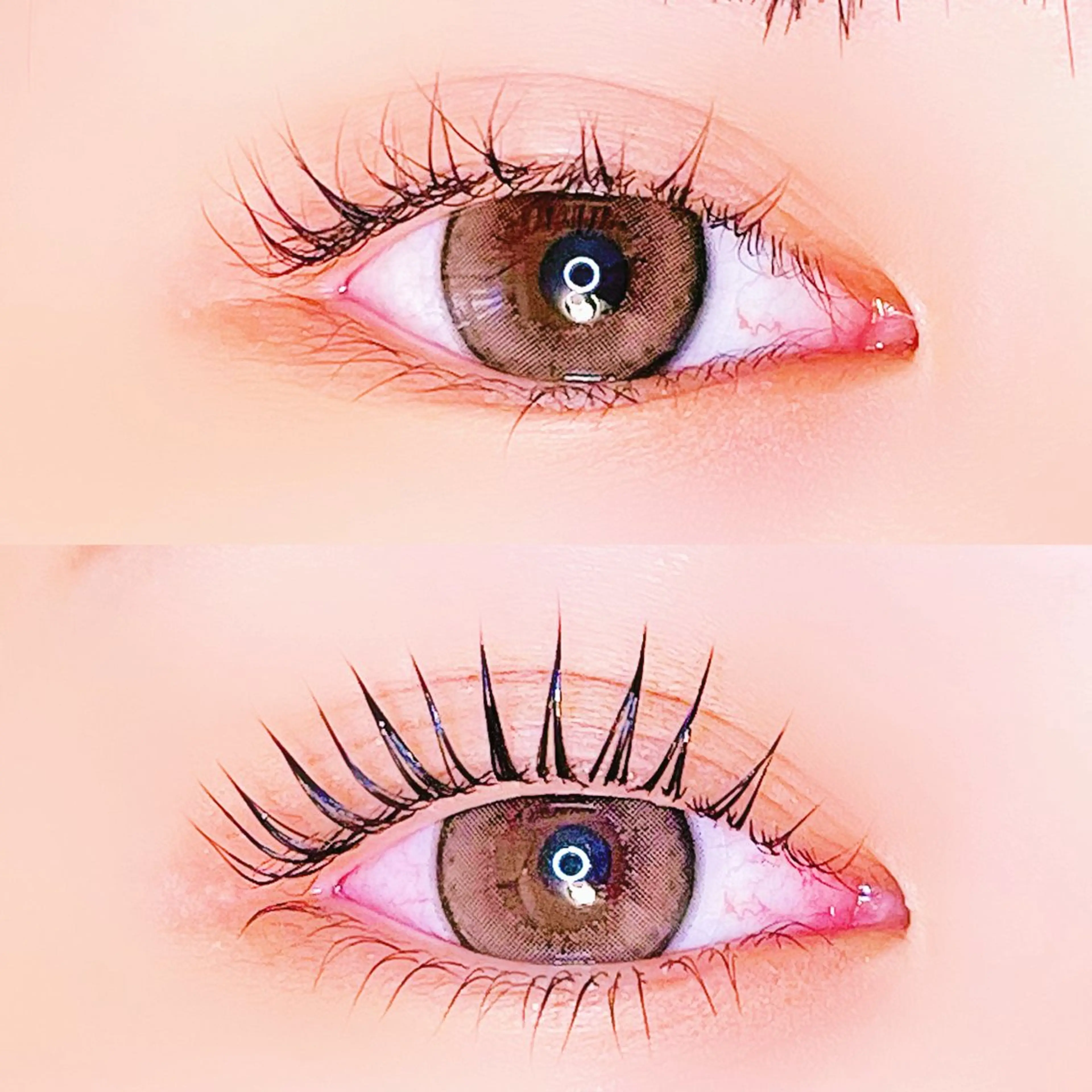 下まつ毛パーマのみの写真