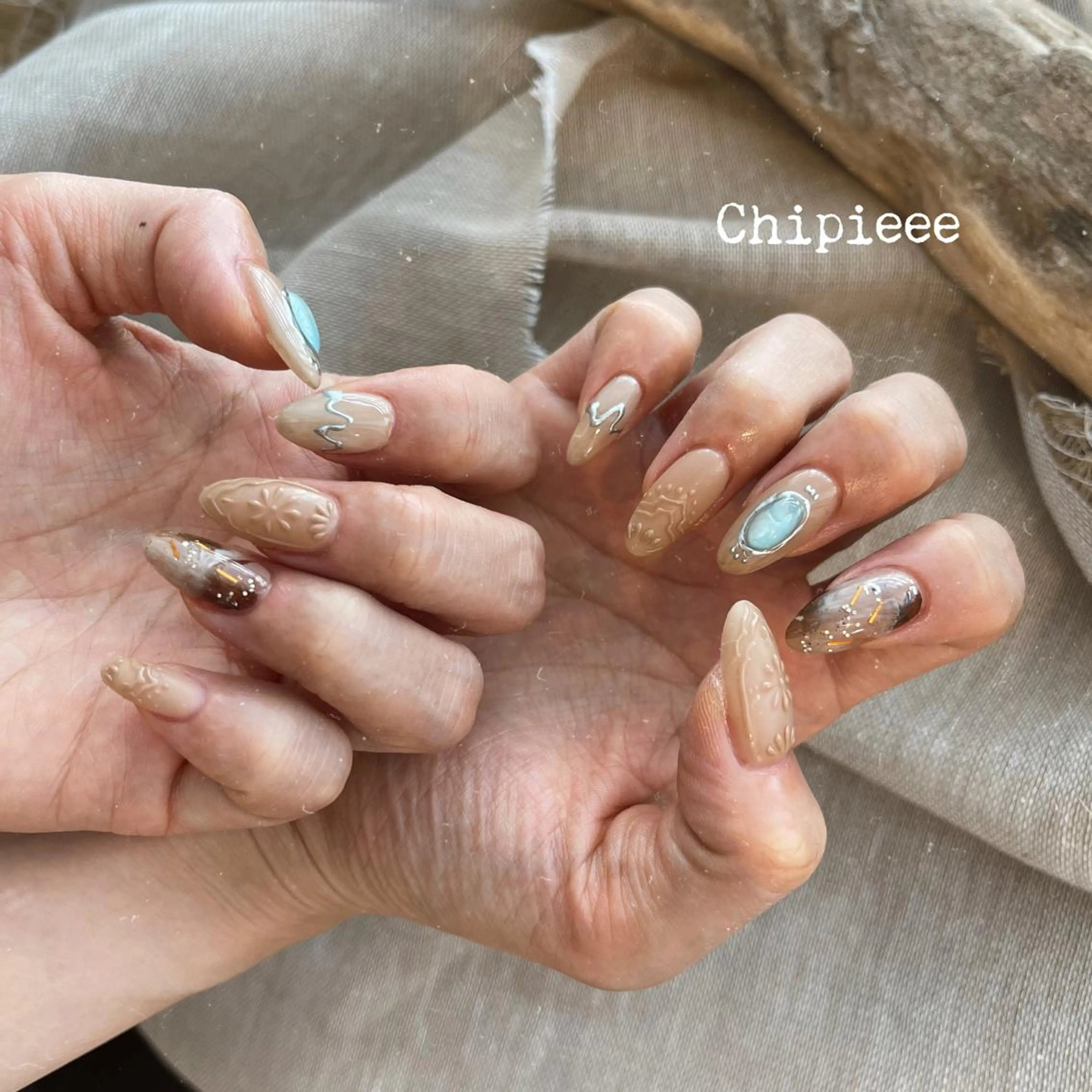 ネイル Chipieee所属・Chipieee MIRAIのネイルデザイン