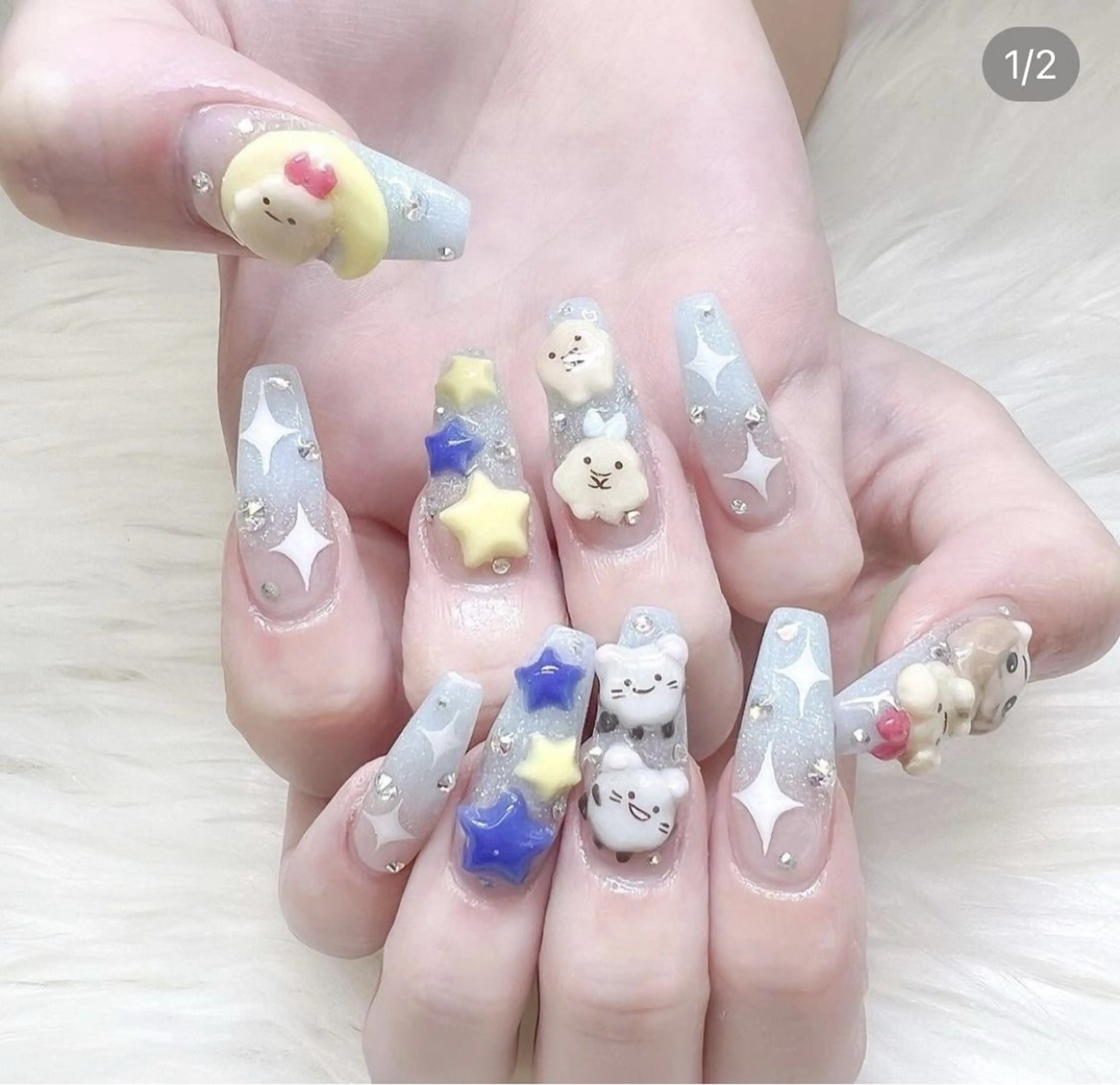 ネイル 長さ出し マグネットネイル ミラーネイル ピンク ネイルチップ Lee Nailsのネイルデザイン