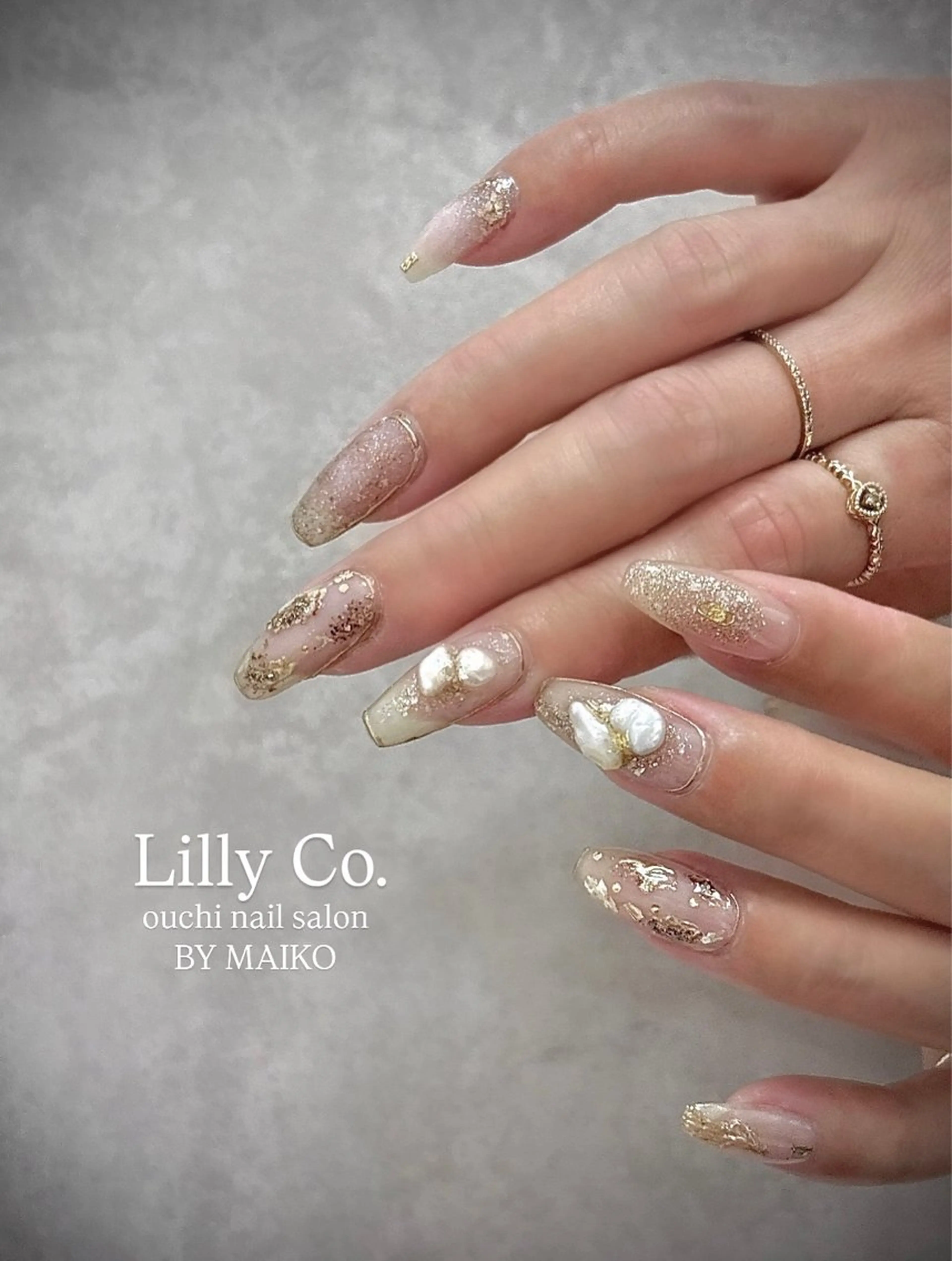 ネイル アートネイル ハンドネイル ハンドケア Lilly Co.のネイルデザイン