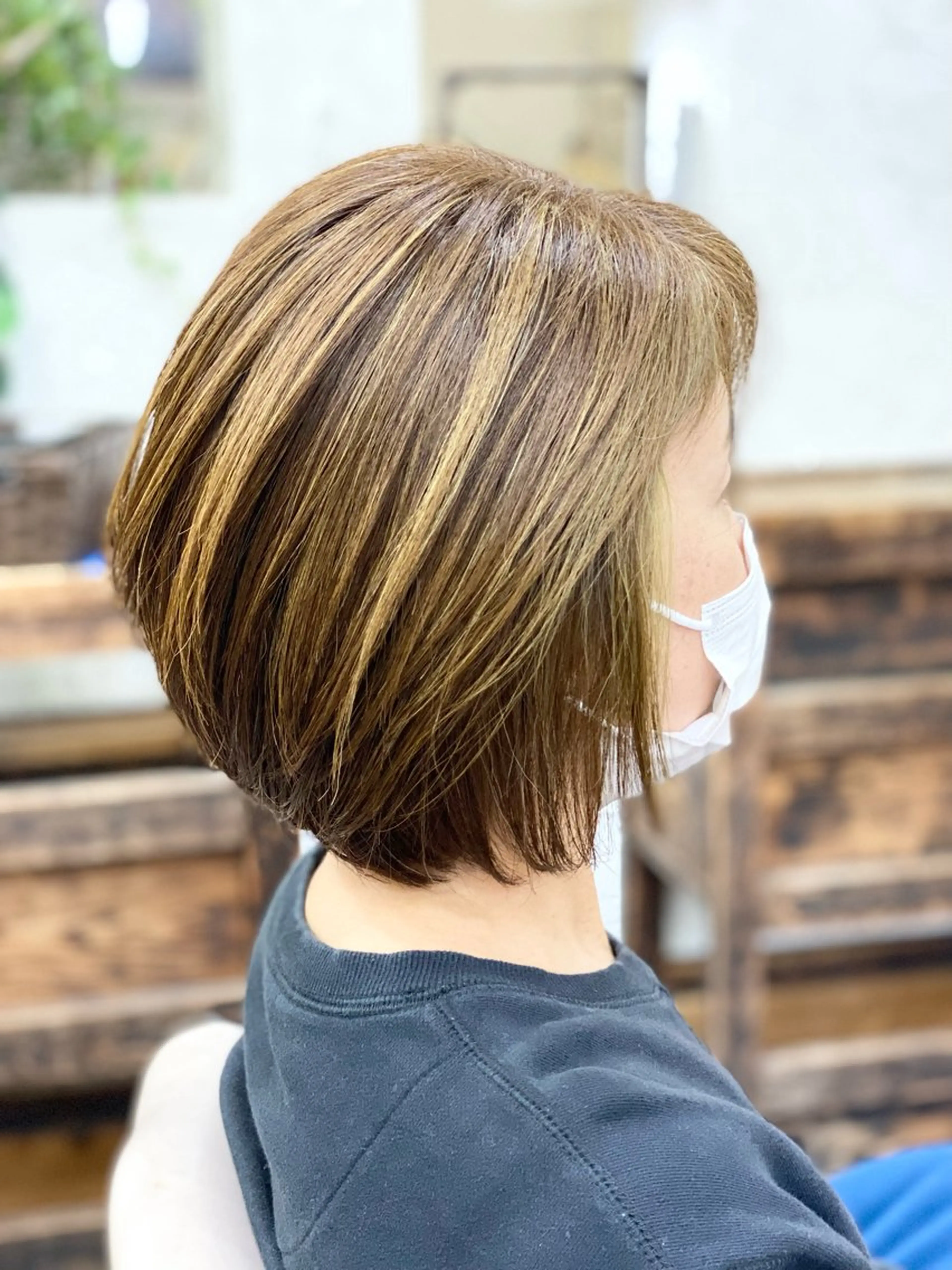 ショート カラー カット ing's・hair イングス・ヘアーのヘアスタイル