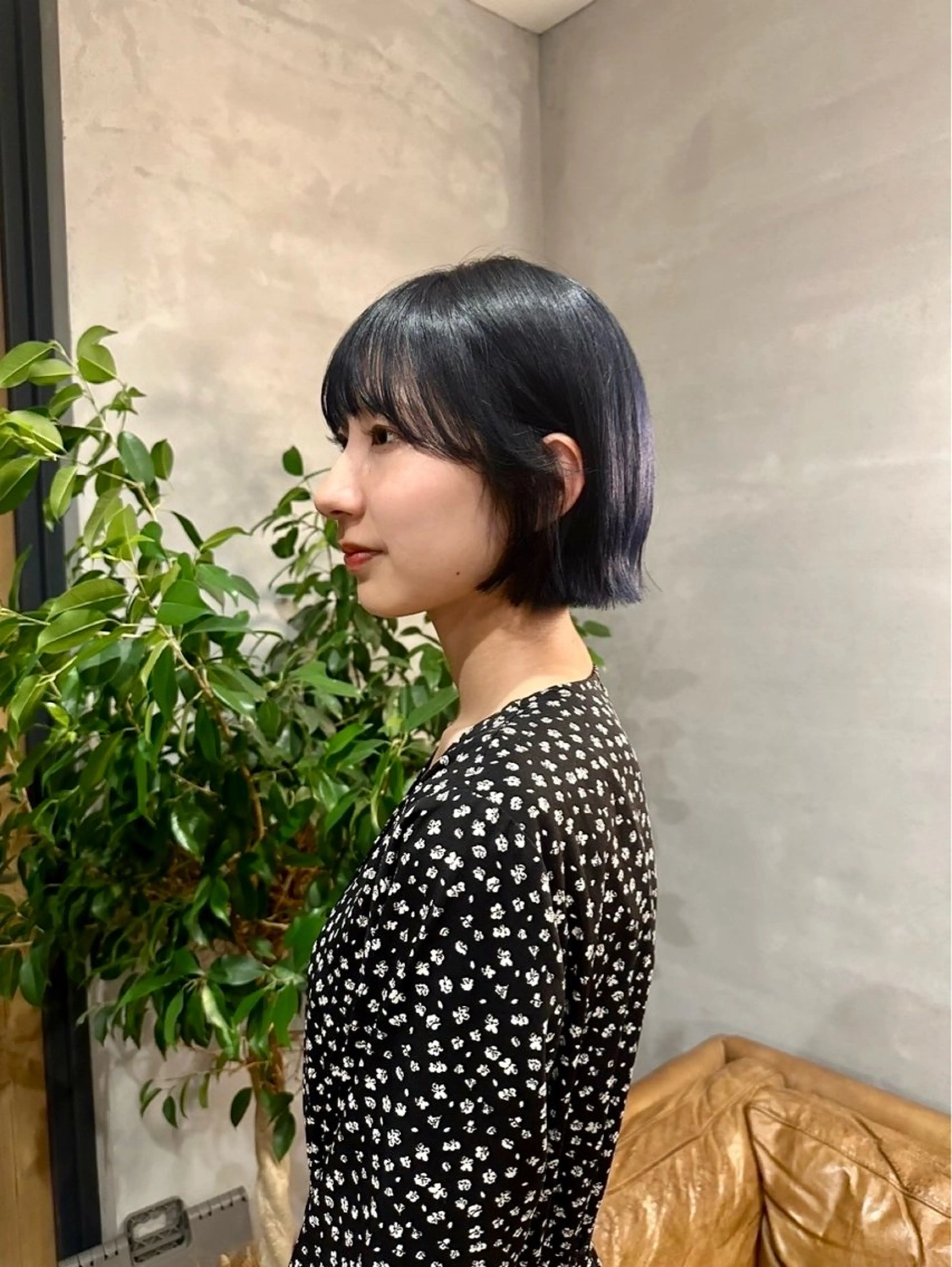 ミディアム カット ヘアカラー トリートメント hale所属・hale airiのヘアスタイル