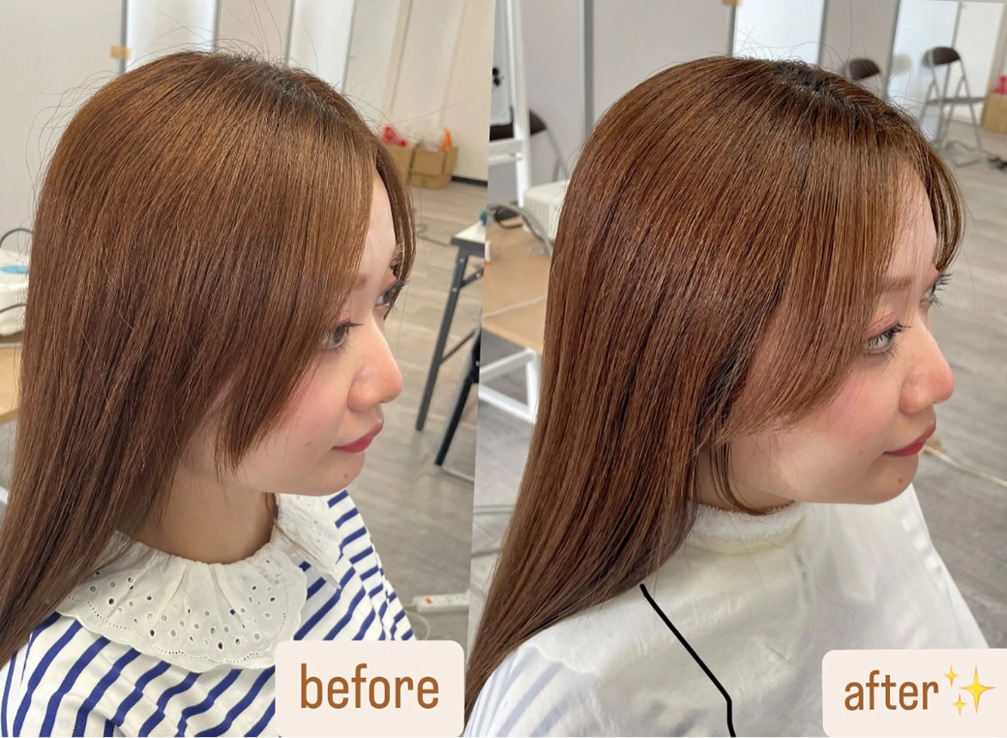 ロング 顔周りカット カット ヘッドスパ クラウドヘアー北仙台店所属・佐藤 なつののヘアスタイル