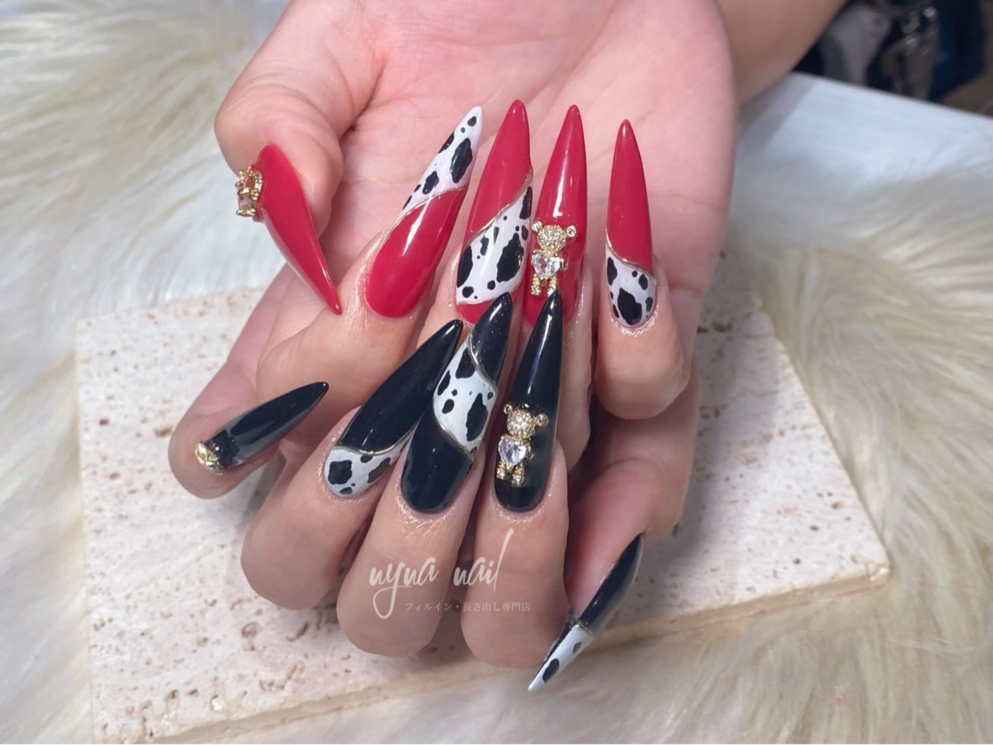 ネイル ハンドネイル 長さ出し専門 nynaのネイルデザイン