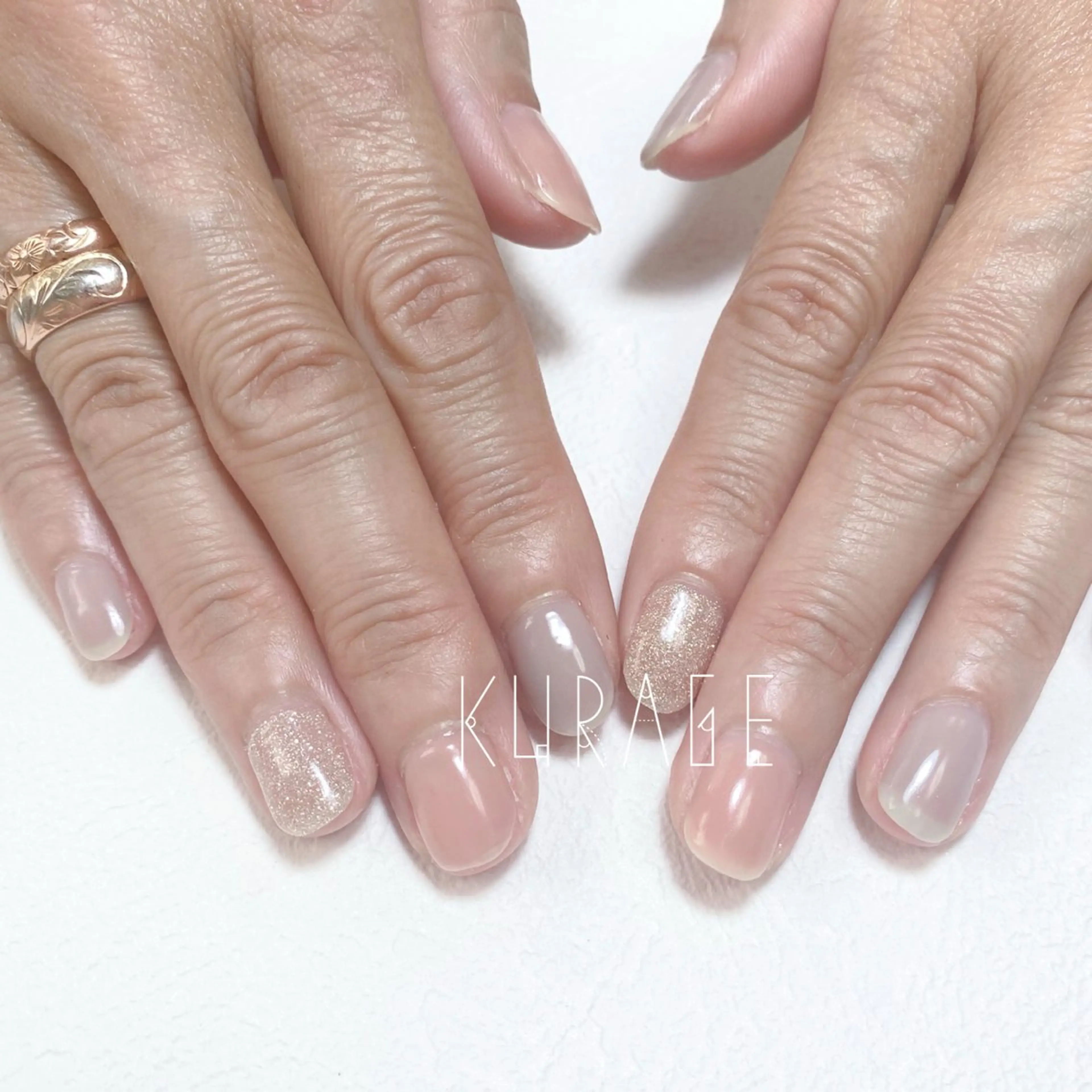 ネイル ハンドネイル private salon 海月のネイルデザイン