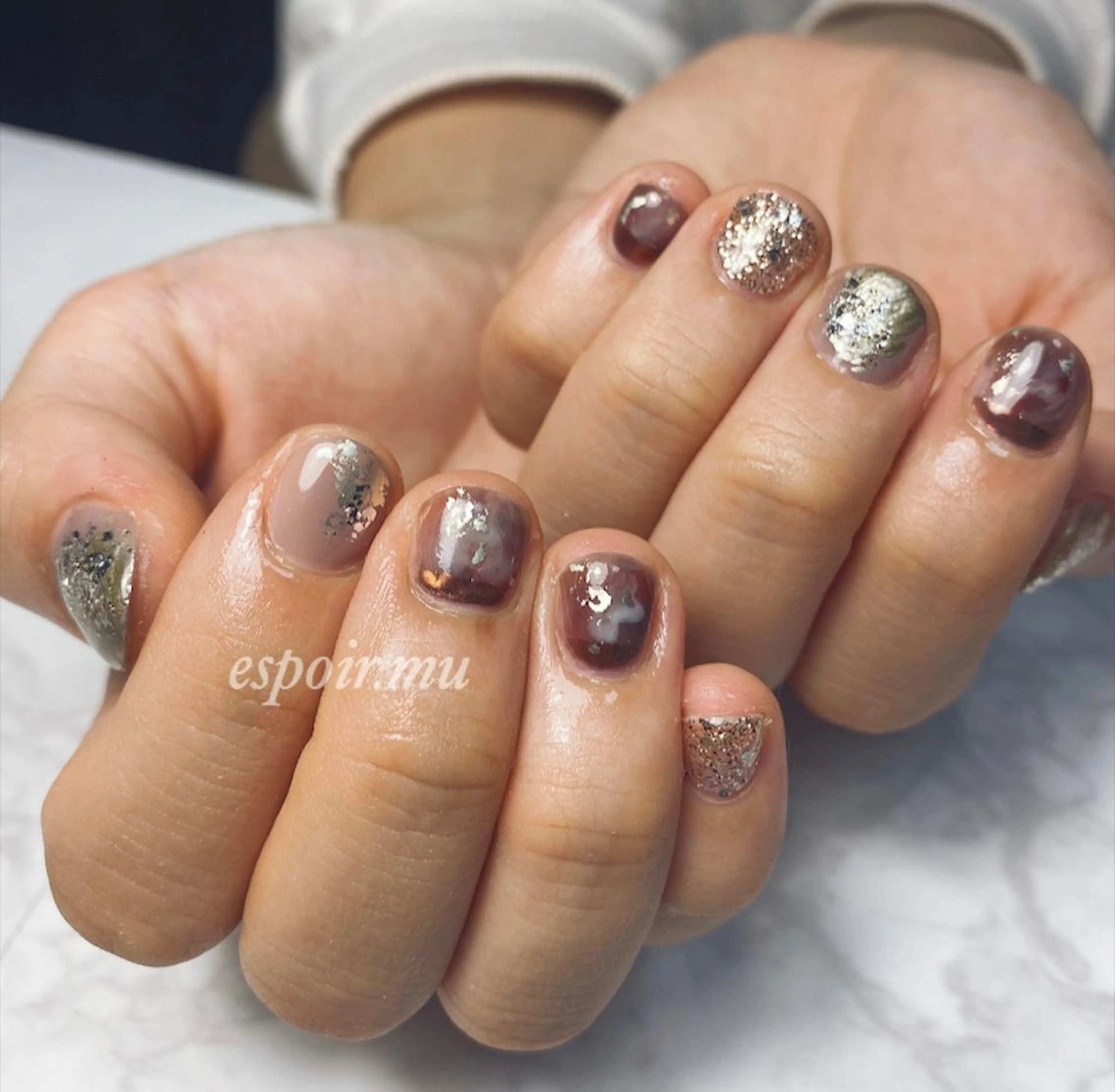 ネイル espoir. muのネイルデザイン