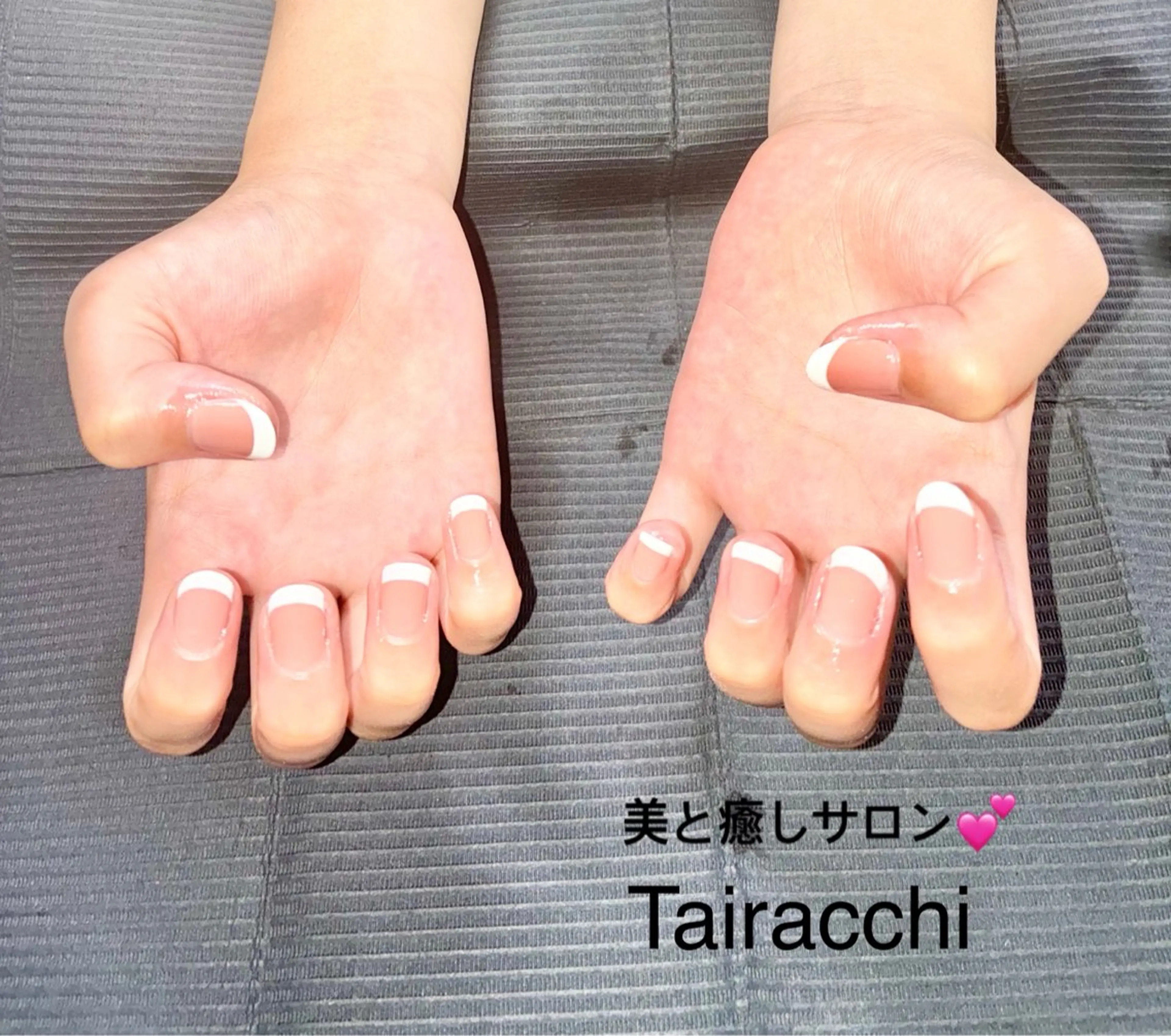 ネイル フレンチネイル Tairacchi ﾀｲﾗｯﾁのネイルデザイン